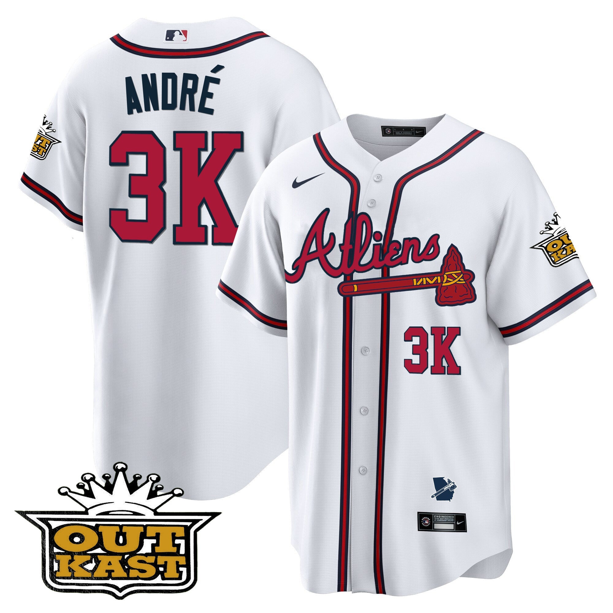 Men’s Atlanta Atliens Cool Base Jersey V2