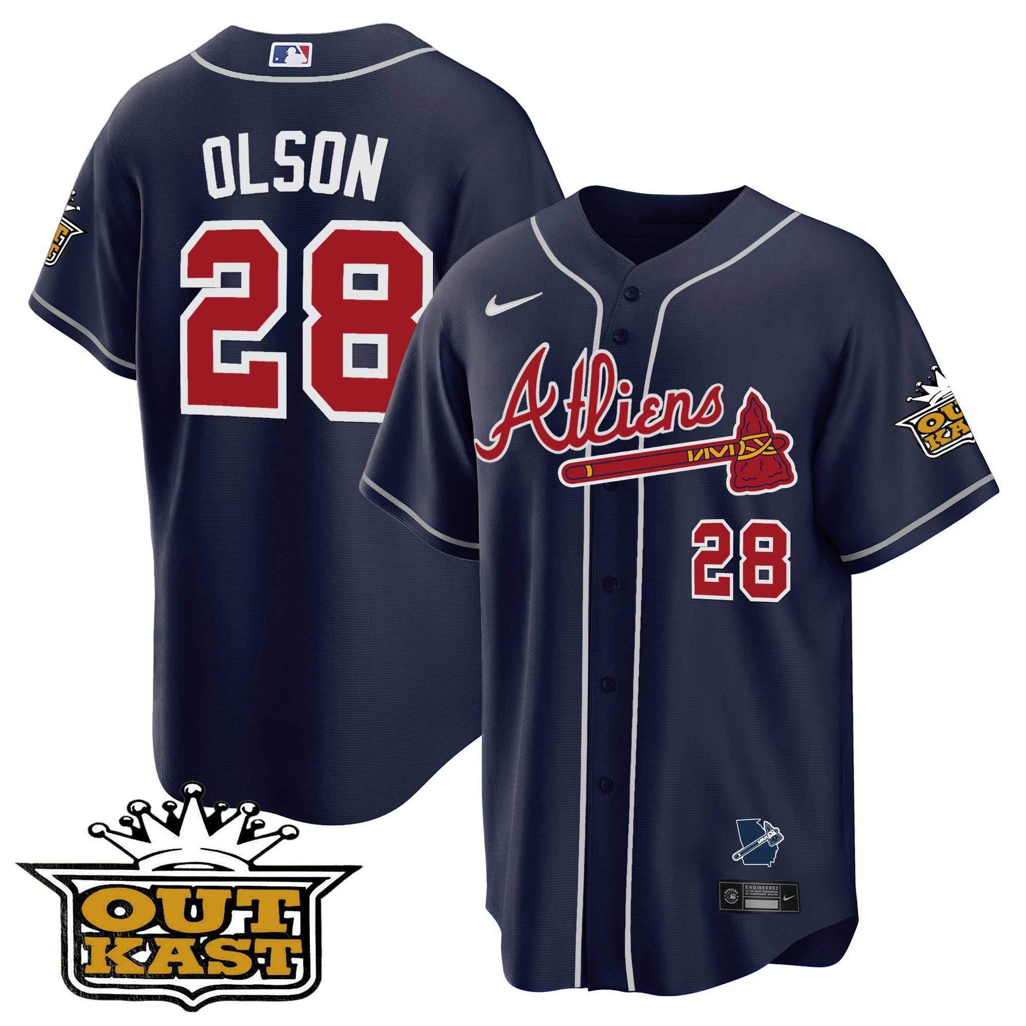 Men’s Atlanta Atliens Cool Base Jersey V2