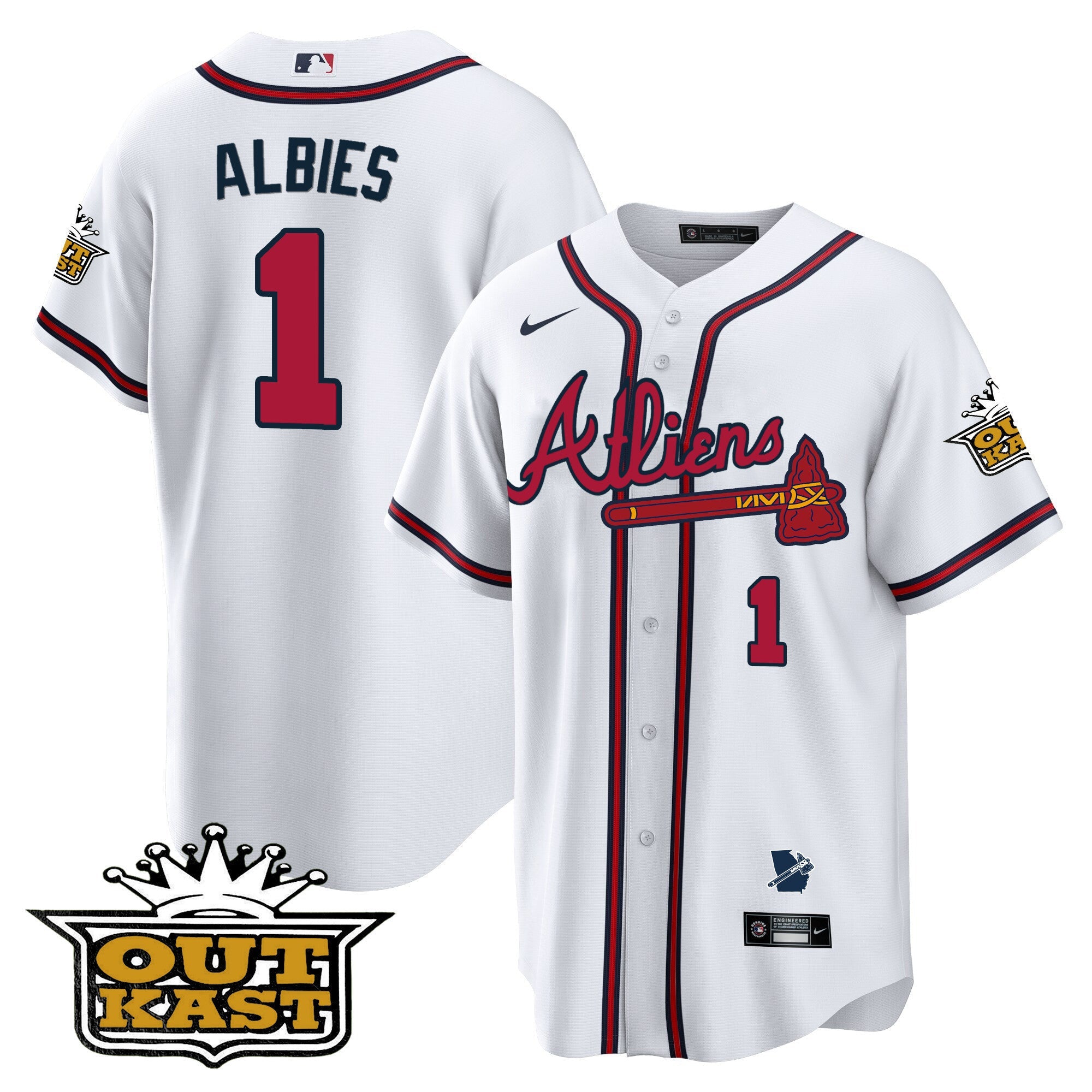 Men’s Atlanta Atliens Cool Base Jersey V2