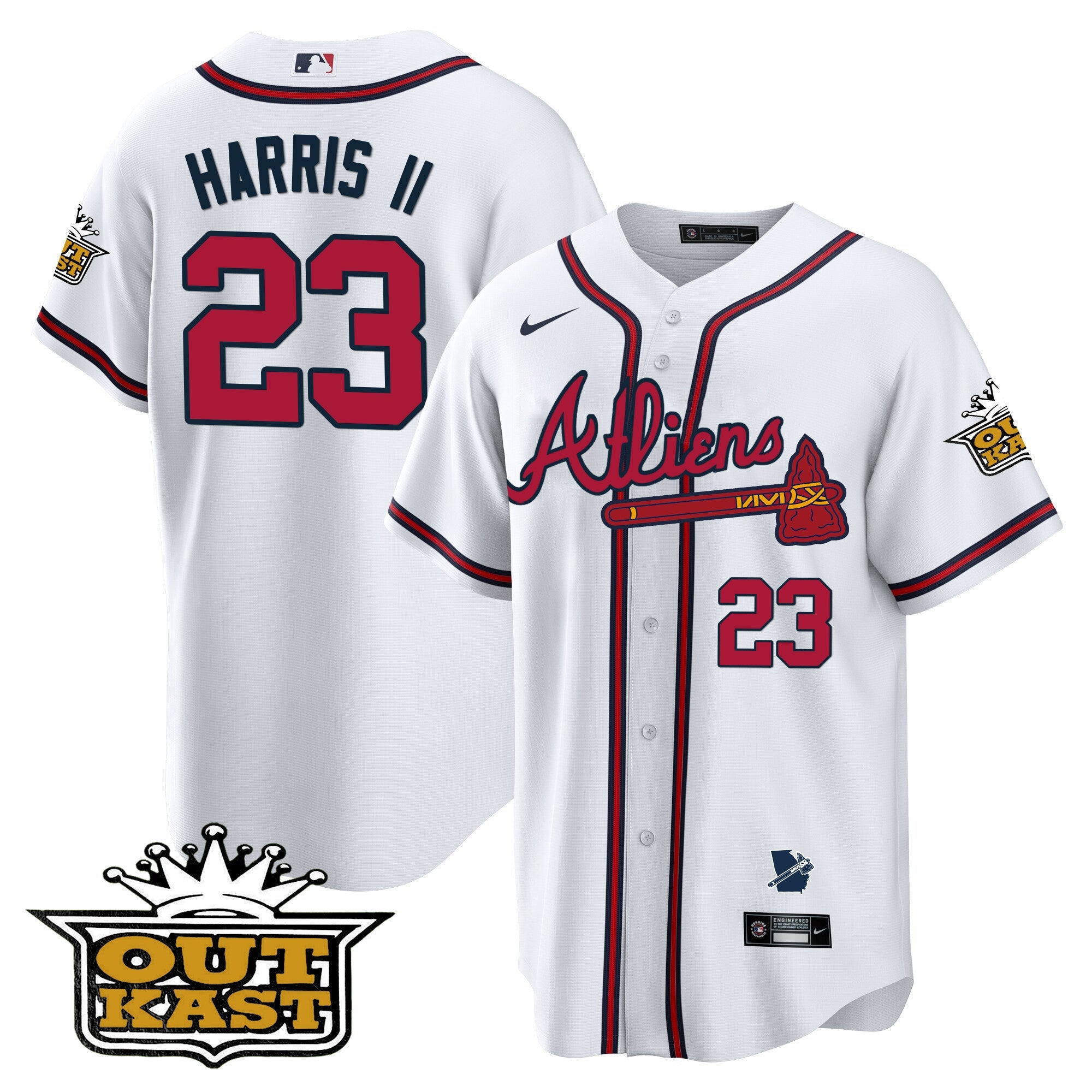 Men’s Atlanta Atliens Cool Base Jersey V2