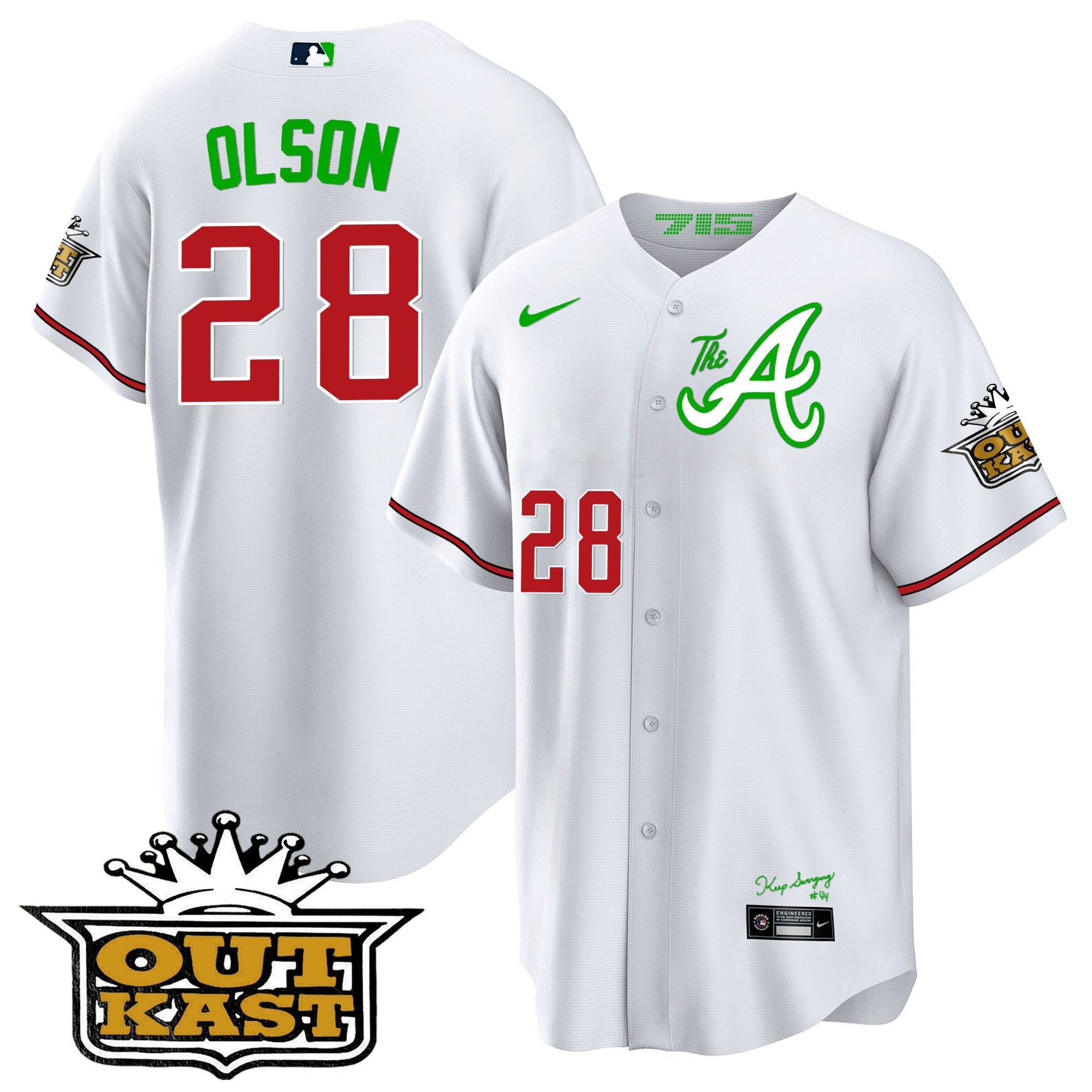 Men’s Atlanta Atliens The A Cool Base Jersey