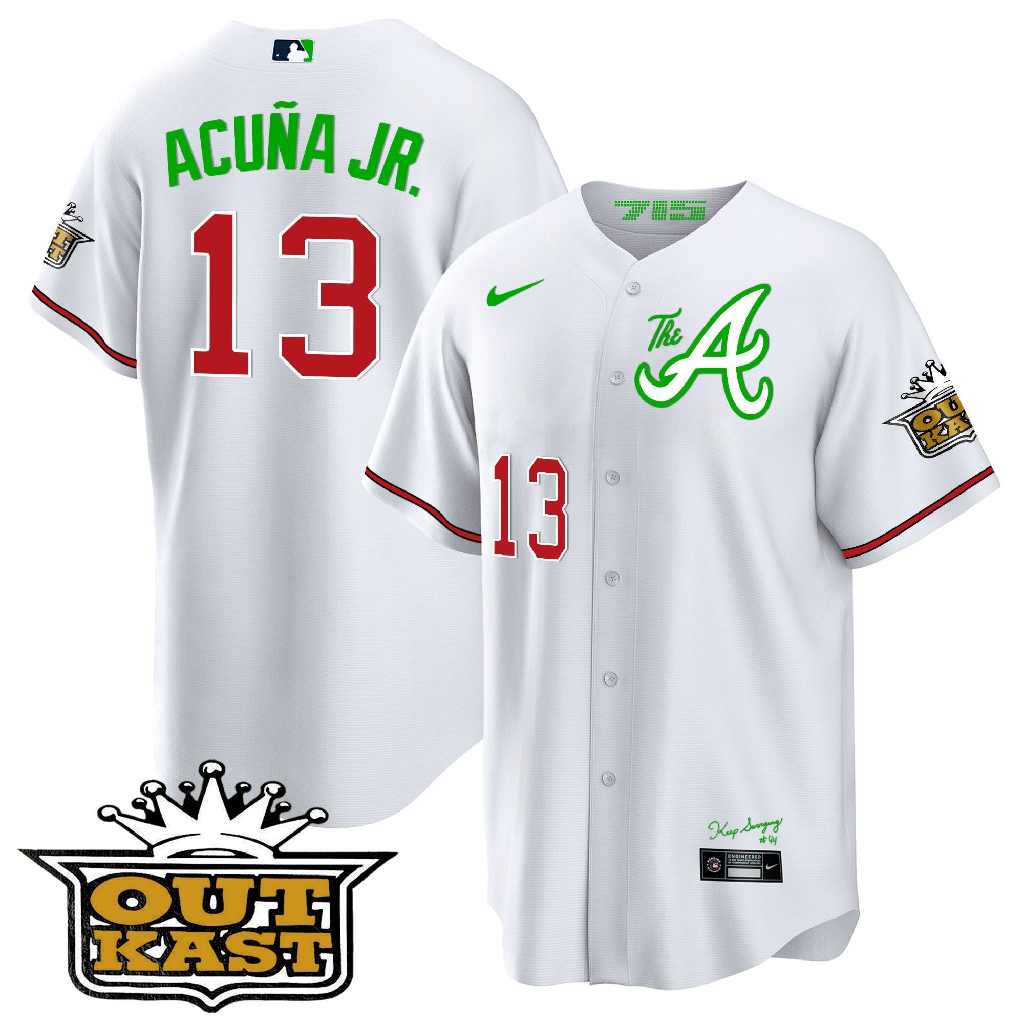 Men’s Atlanta Atliens The A Cool Base Jersey