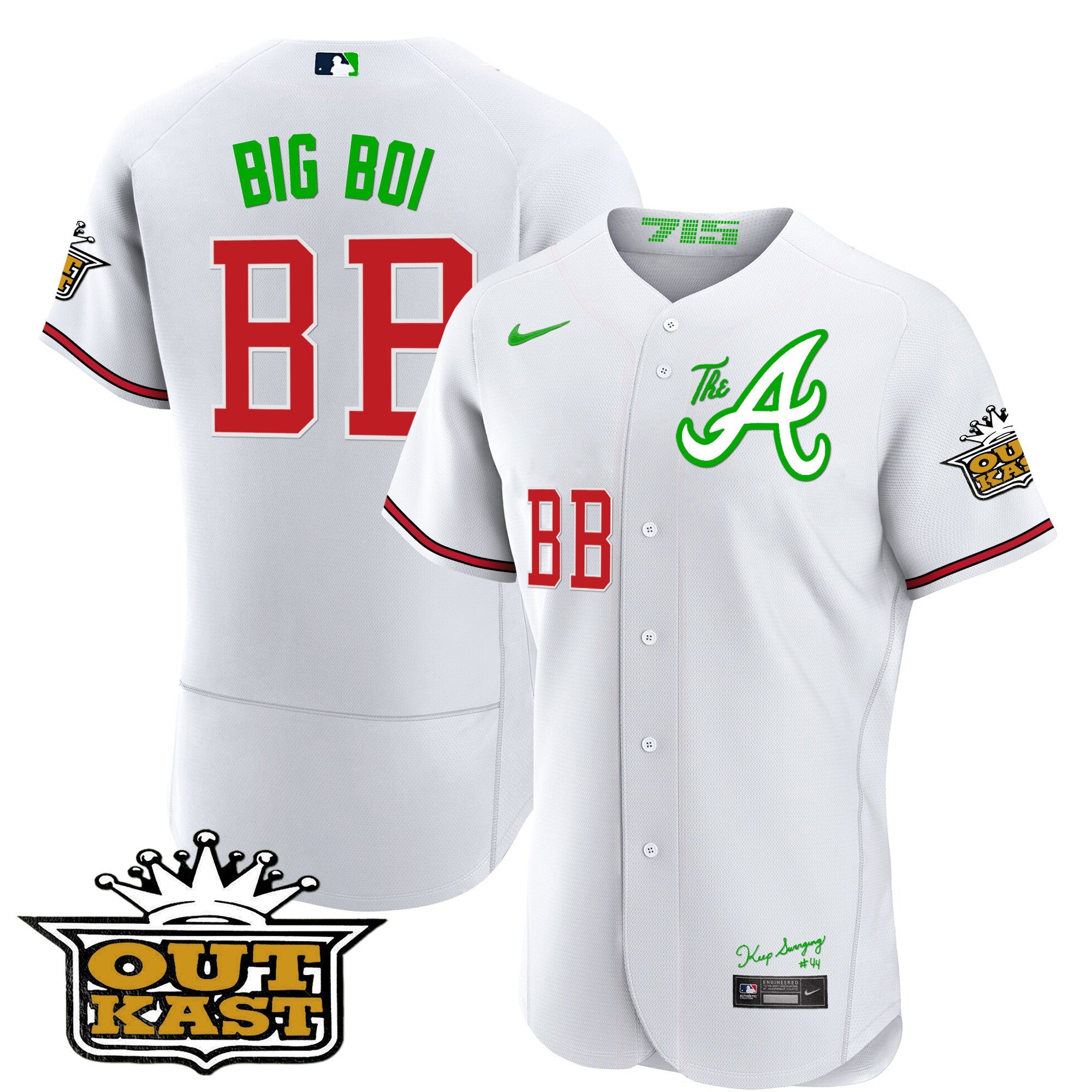 Men’s Atlanta Atliens The A Flex Base Jersey