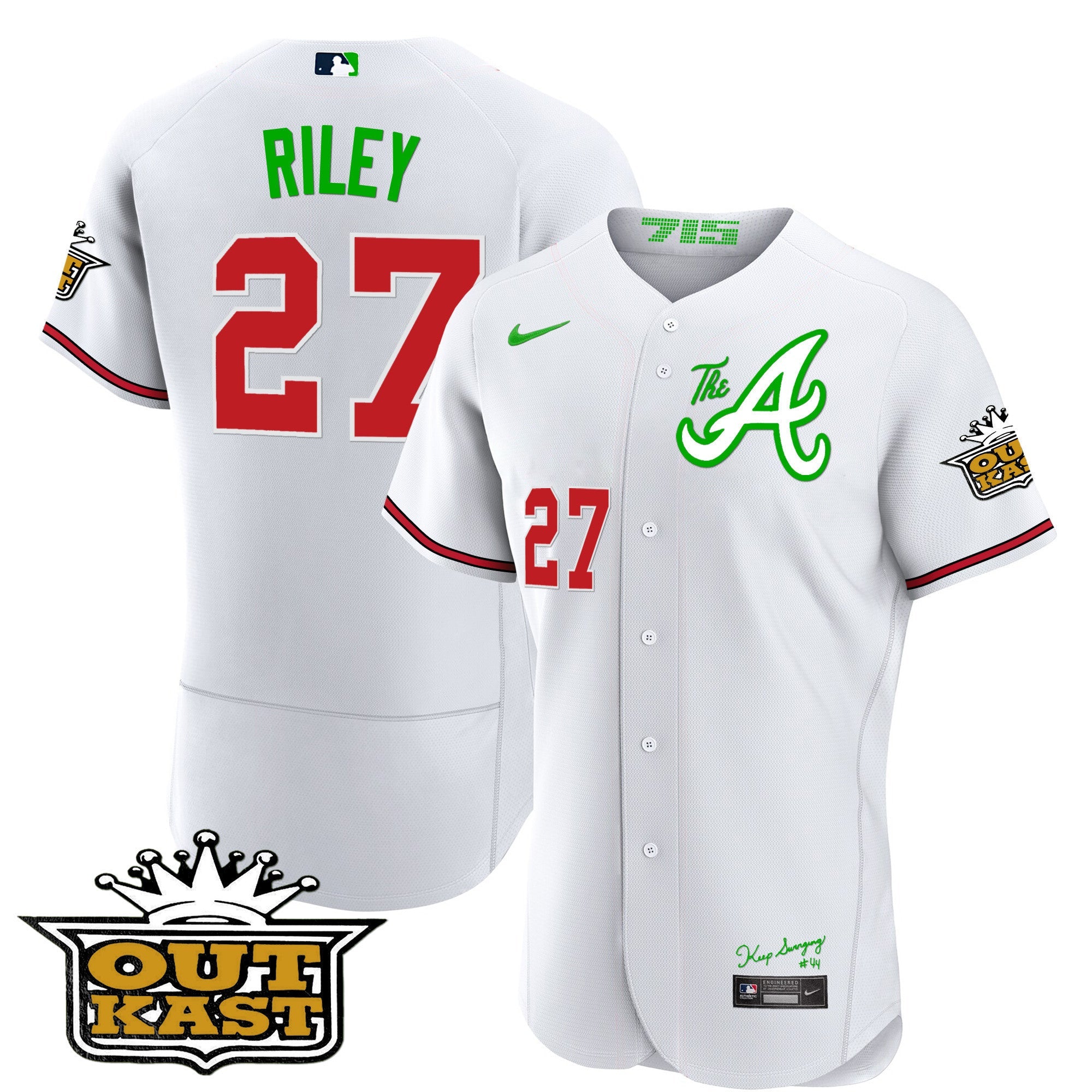 Men’s Atlanta Atliens The A Flex Base Jersey