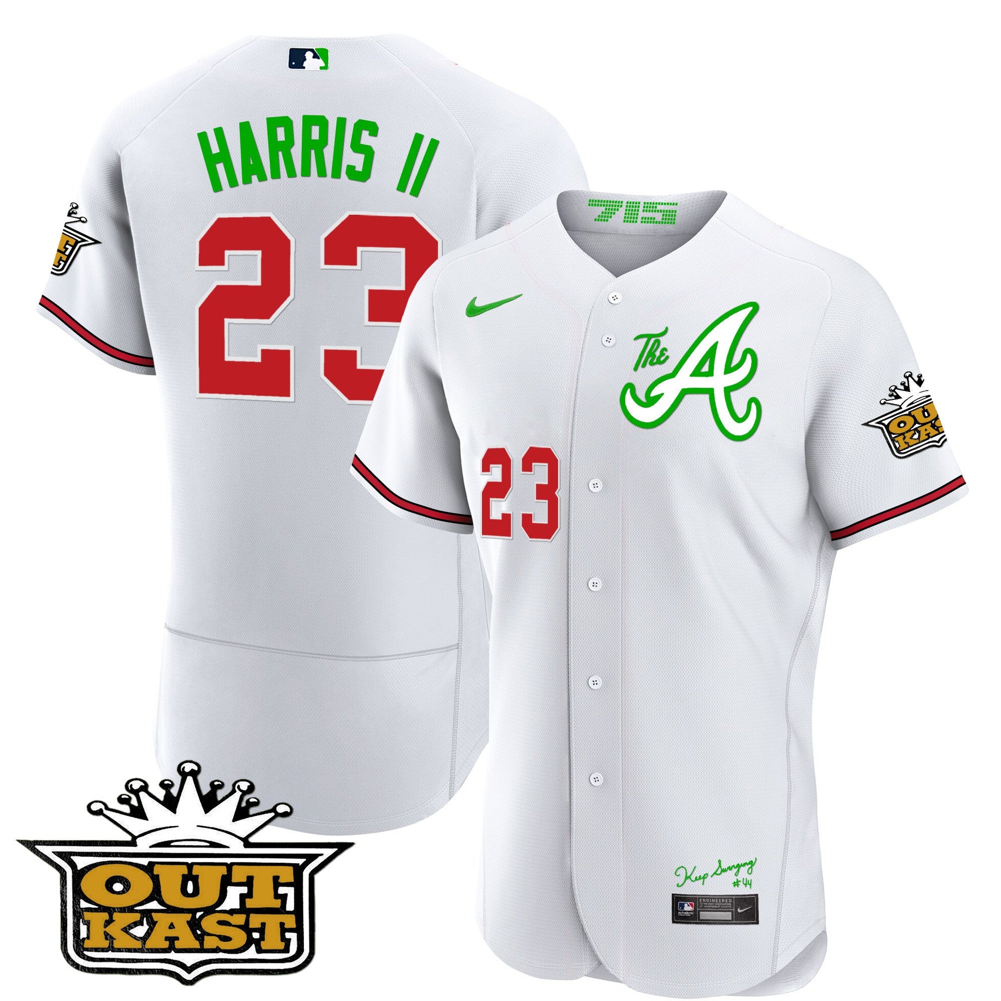Men’s Atlanta Atliens The A Flex Base Jersey