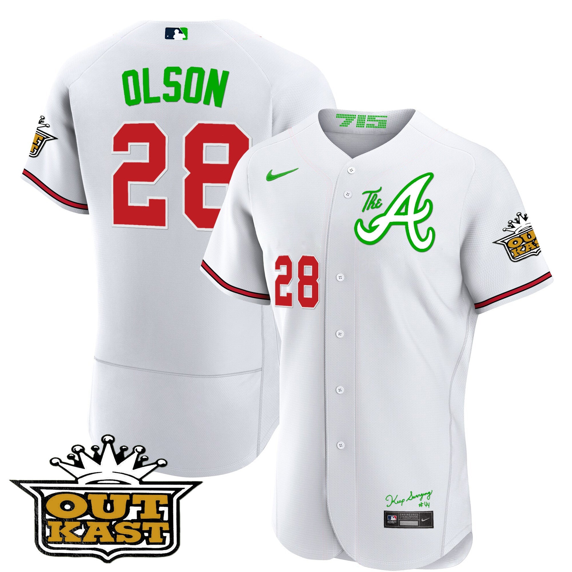 Men’s Atlanta Atliens The A Flex Base Jersey