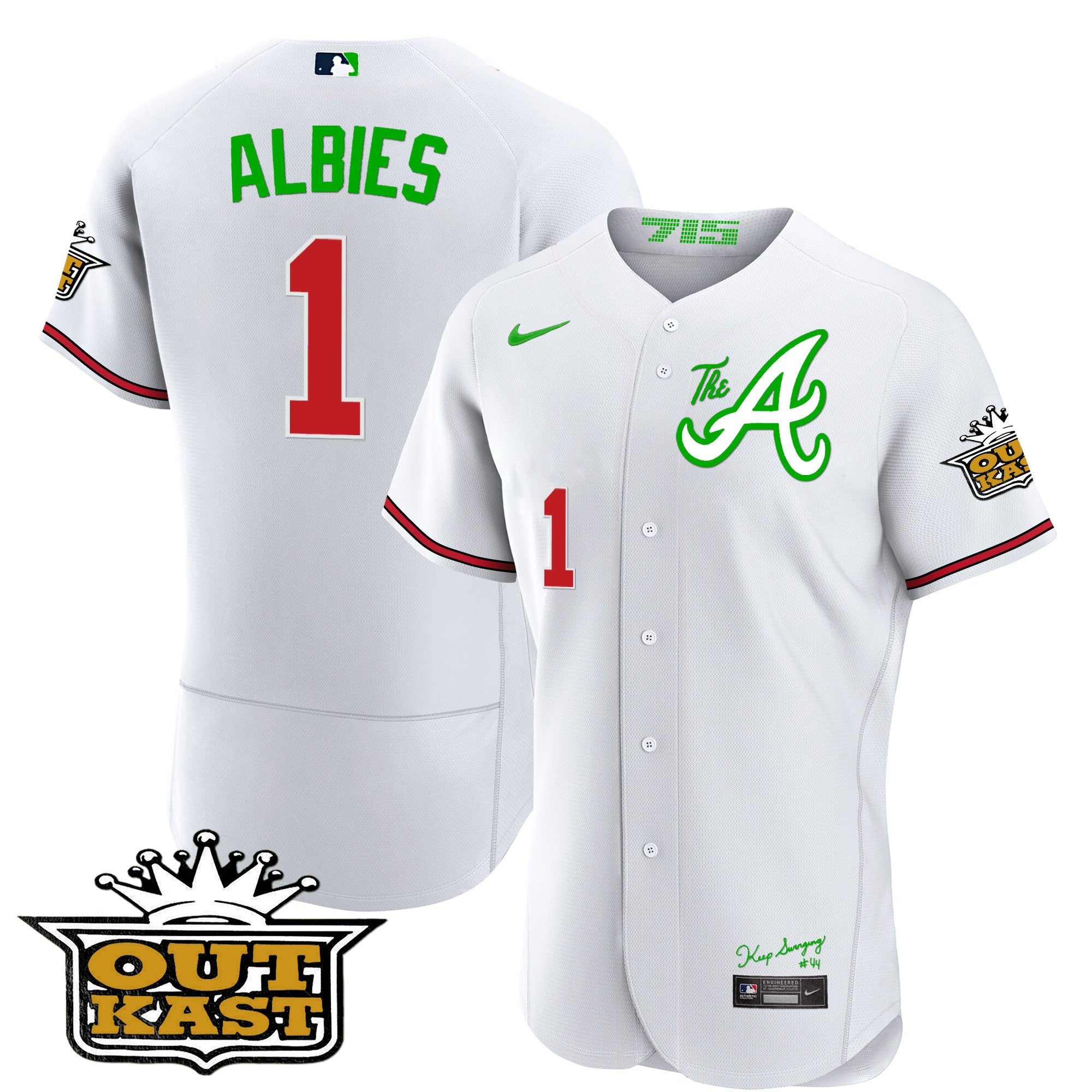 Men’s Atlanta Atliens The A Flex Base Jersey