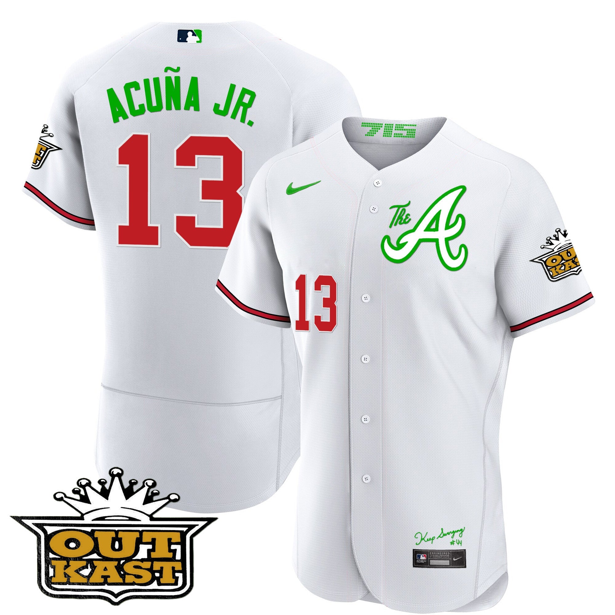 Men’s Atlanta Atliens The A Flex Base Jersey