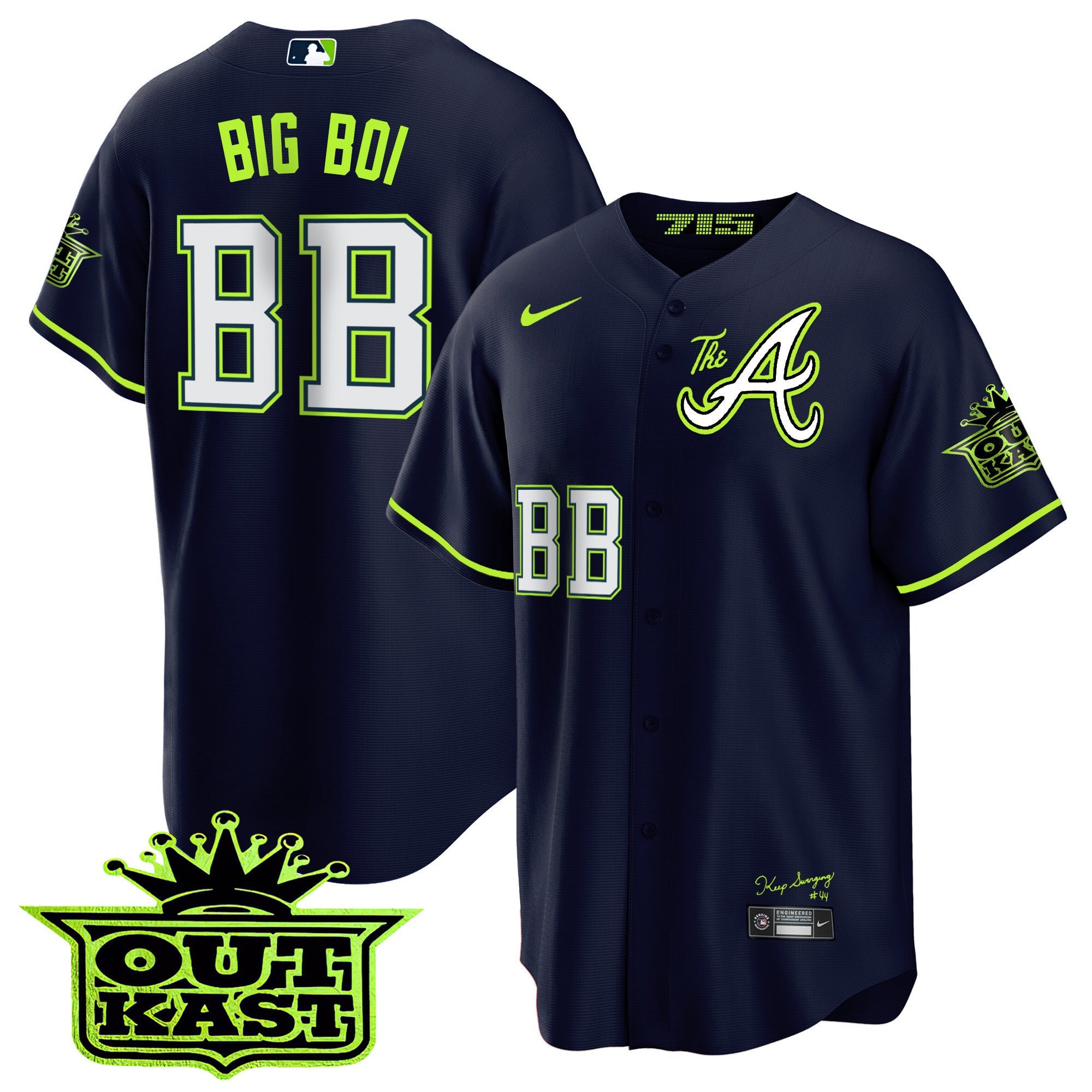 Youth’s Atlanta Atliens The A Cool Base Jersey