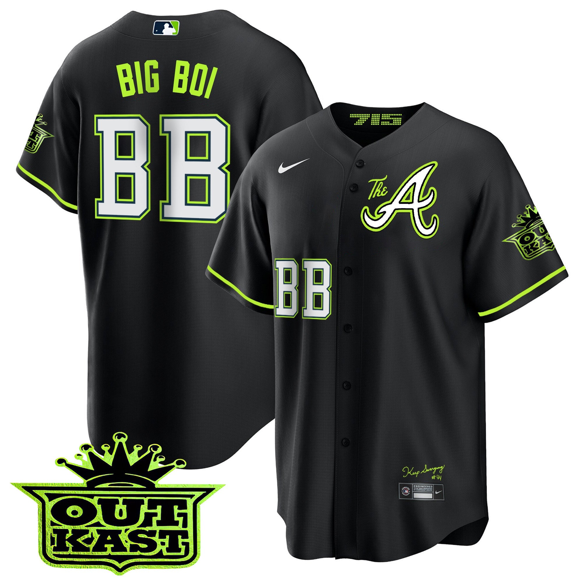 Youth’s Atlanta Atliens The A Cool Base Jersey