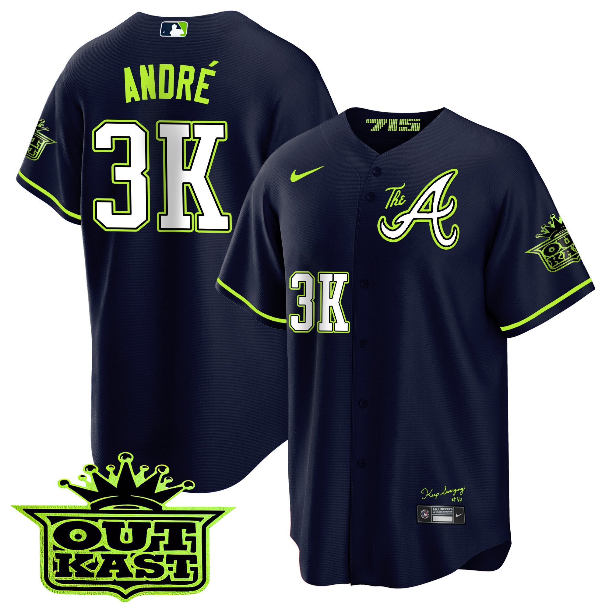 Youth’s Atlanta Atliens The A Cool Base Jersey