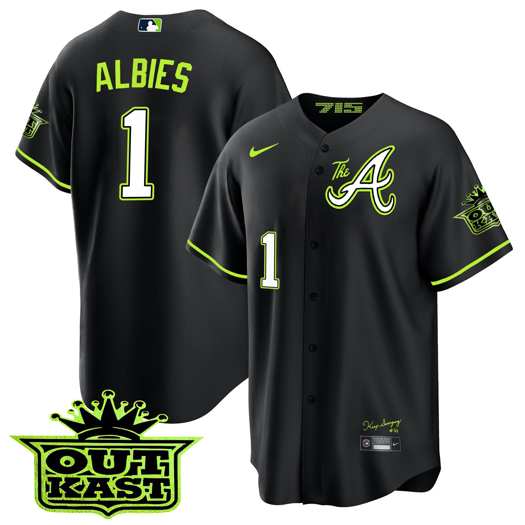 Youth’s Atlanta Atliens The A Cool Base Jersey
