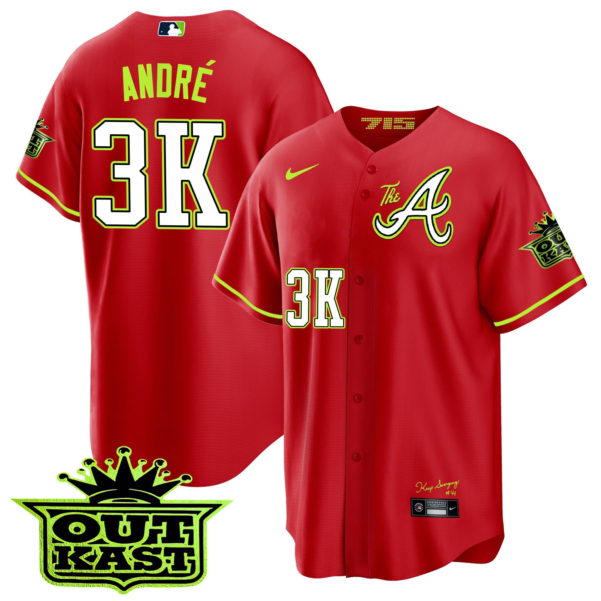 Youth’s Atlanta Atliens The A Cool Base Jersey