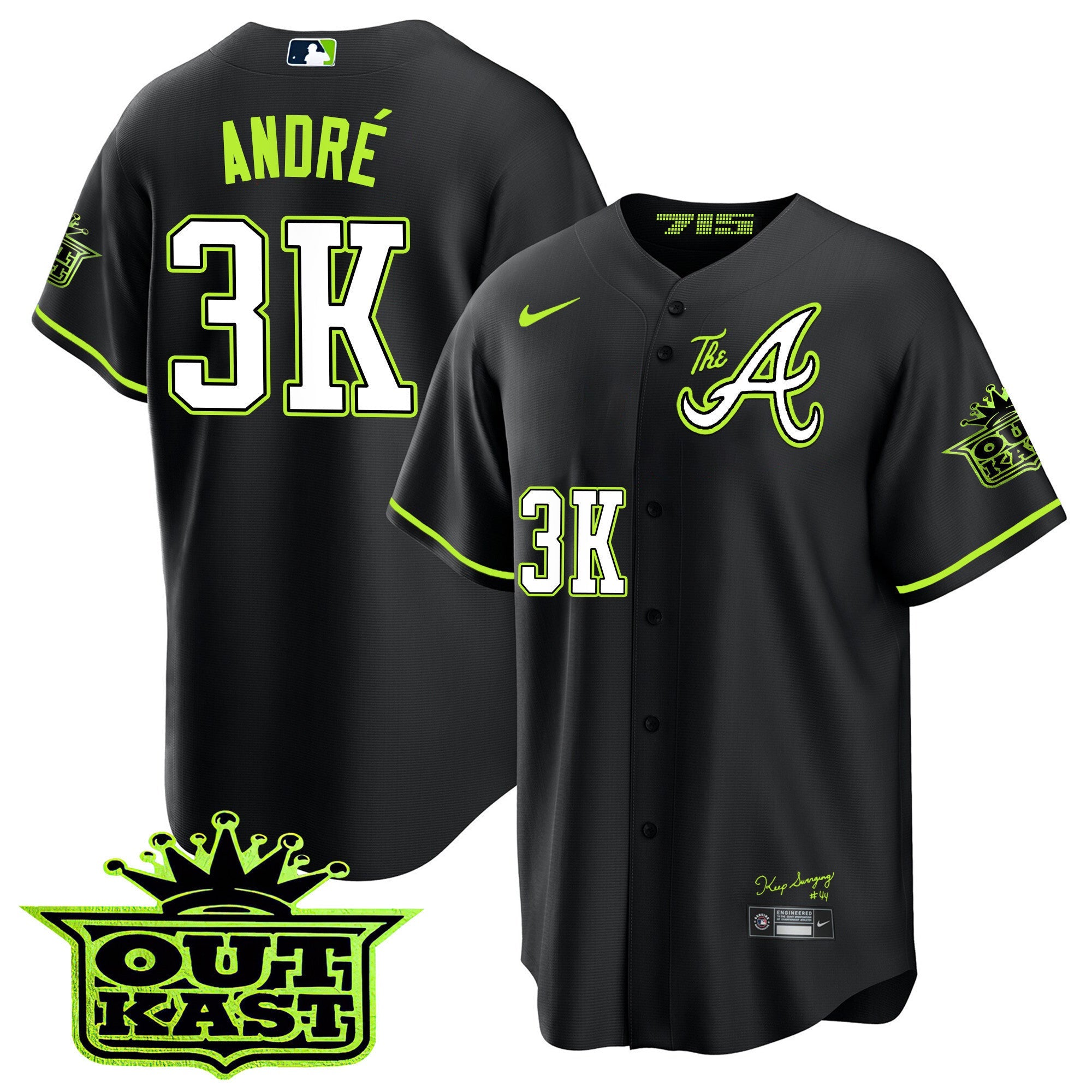 Youth’s Atlanta Atliens The A Cool Base Jersey