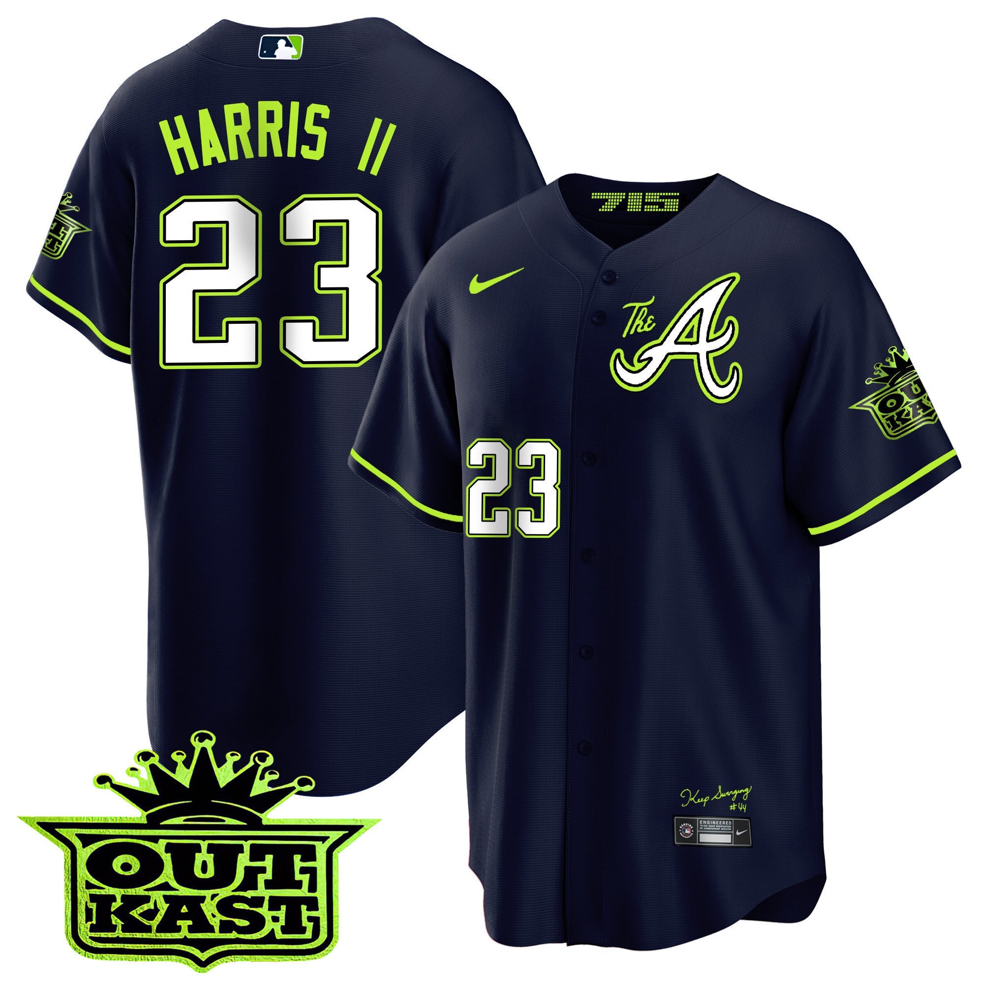 Youth’s Atlanta Atliens The A Cool Base Jersey