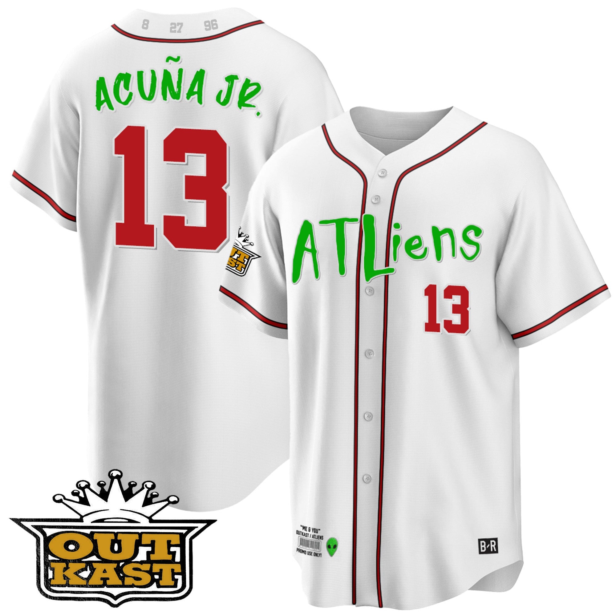 Youth’s Atlanta Atliens Cool Base Jersey