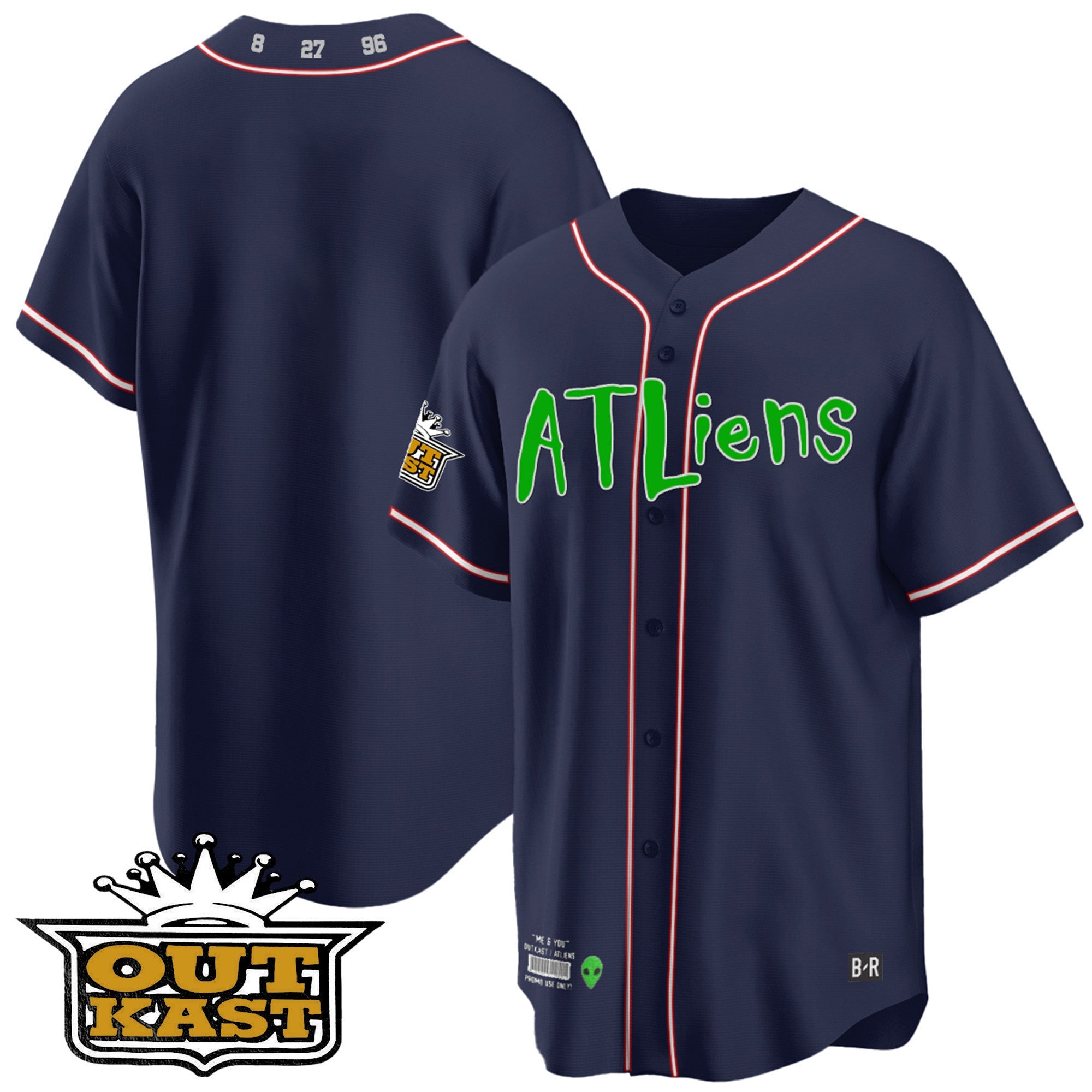 Youth’s Atlanta Atliens Cool Base Jersey