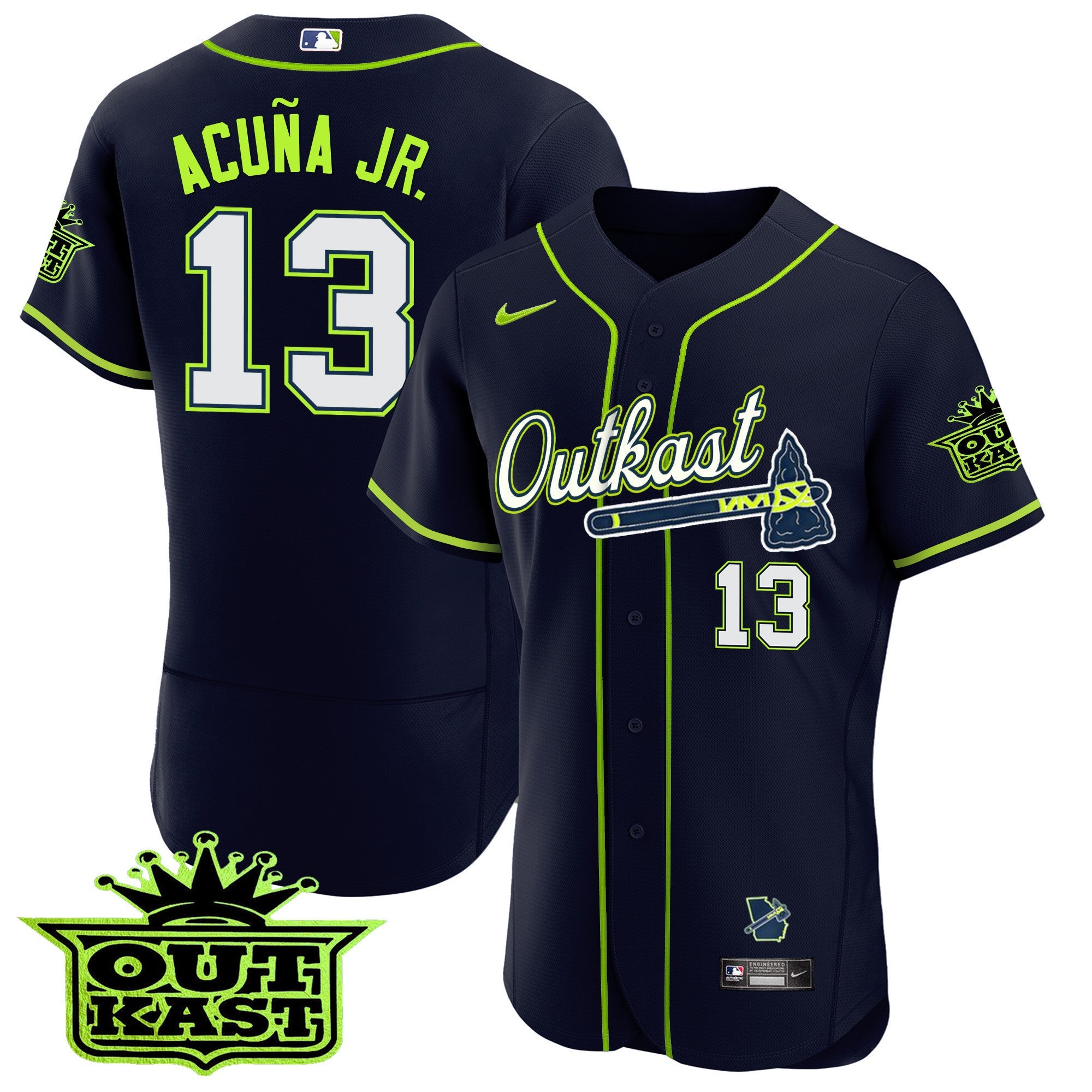 Men’s Atlanta Outkast Flex Base Jersey