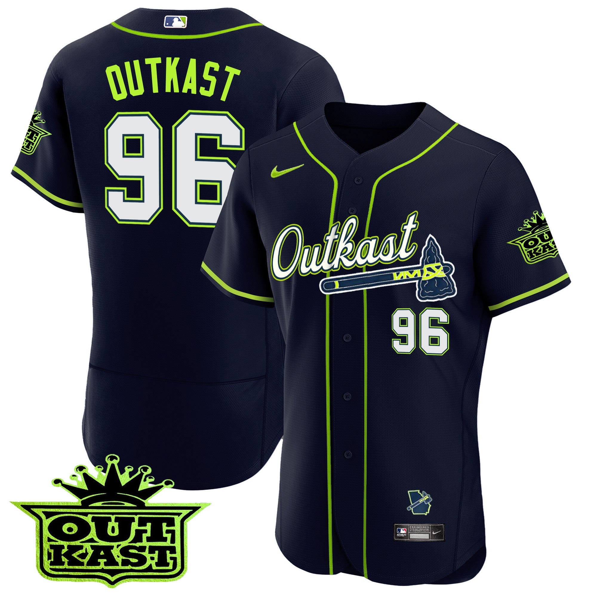 Men’s Atlanta Outkast Flex Base Jersey