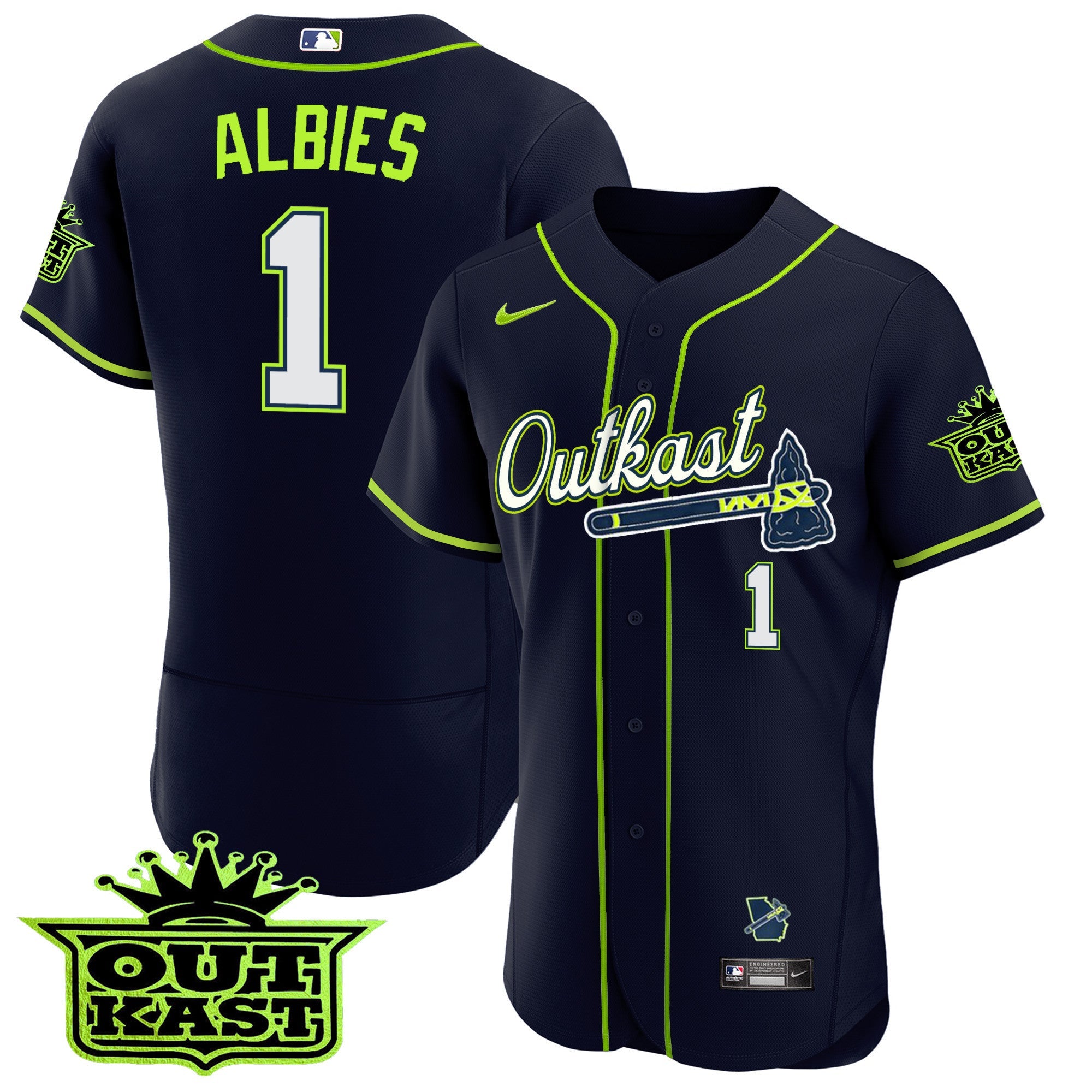 Men’s Atlanta Outkast Flex Base Jersey
