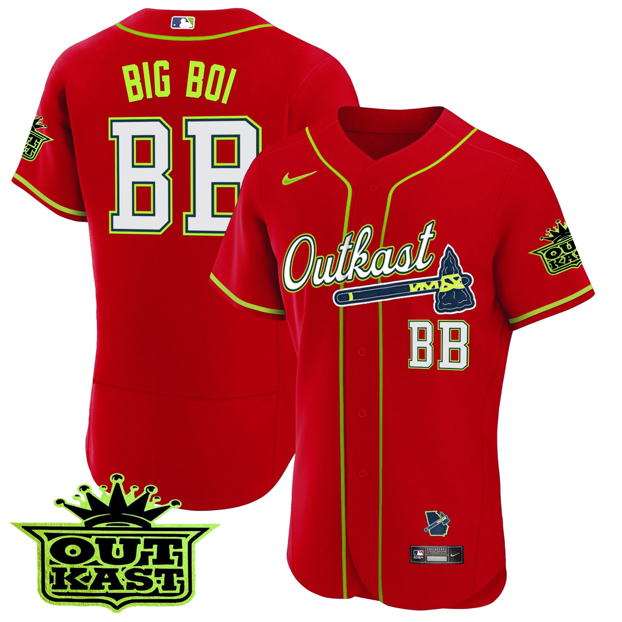 Men’s Atlanta Outkast Flex Base Jersey