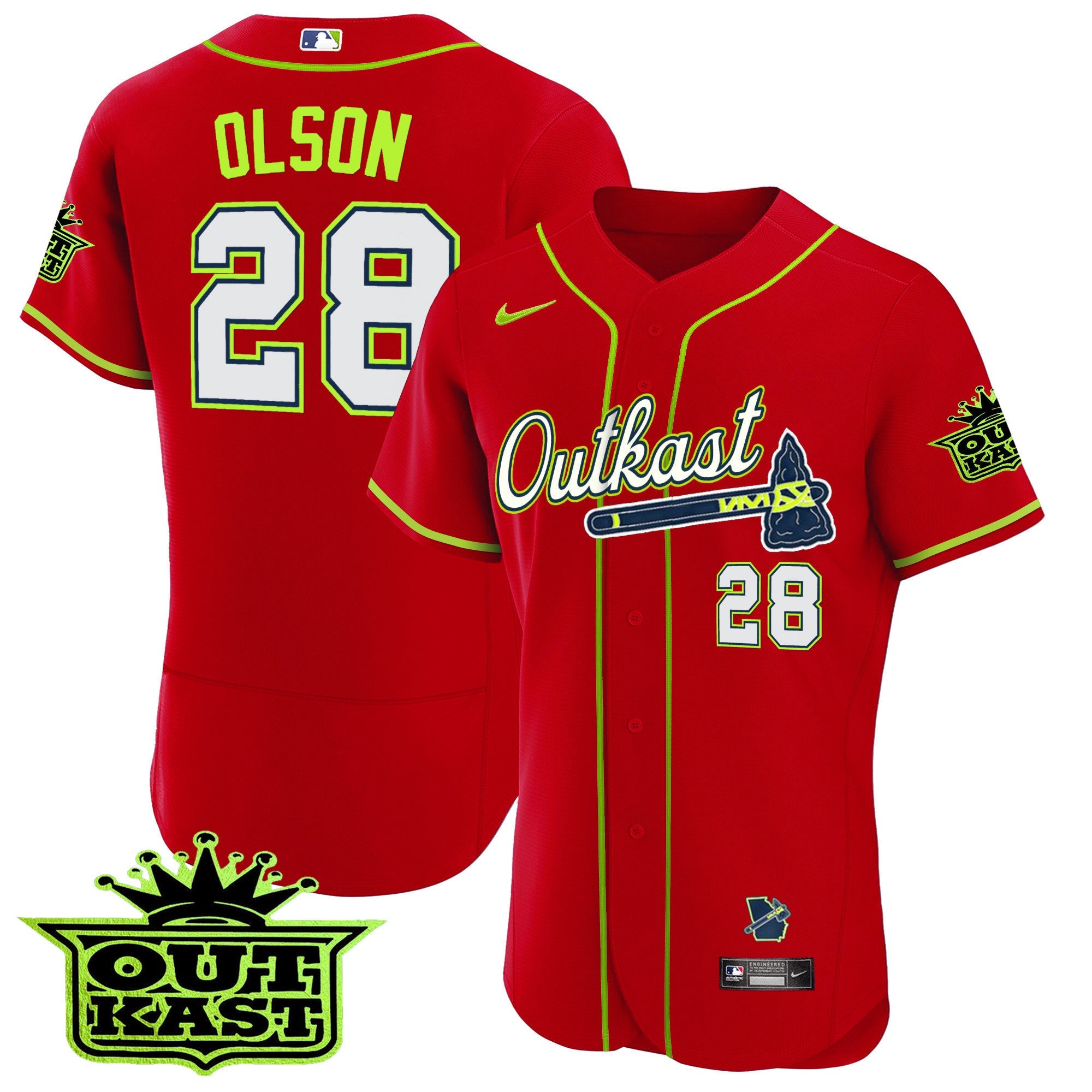Men’s Atlanta Outkast Flex Base Jersey