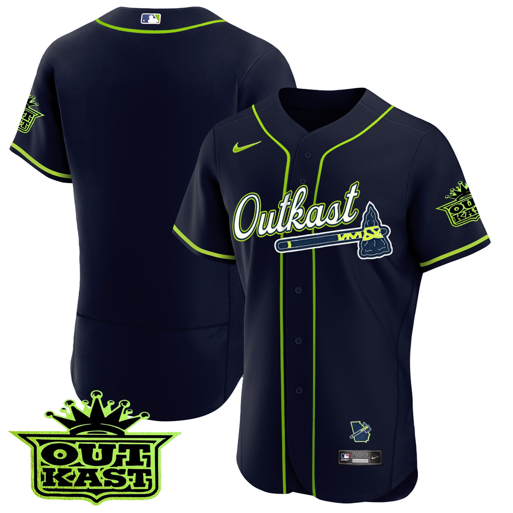 Men’s Atlanta Outkast Flex Base Jersey