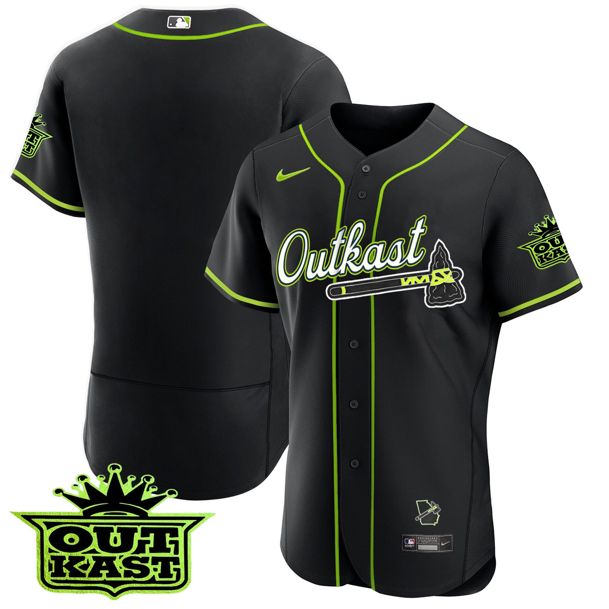 Men’s Atlanta Outkast Flex Base Jersey