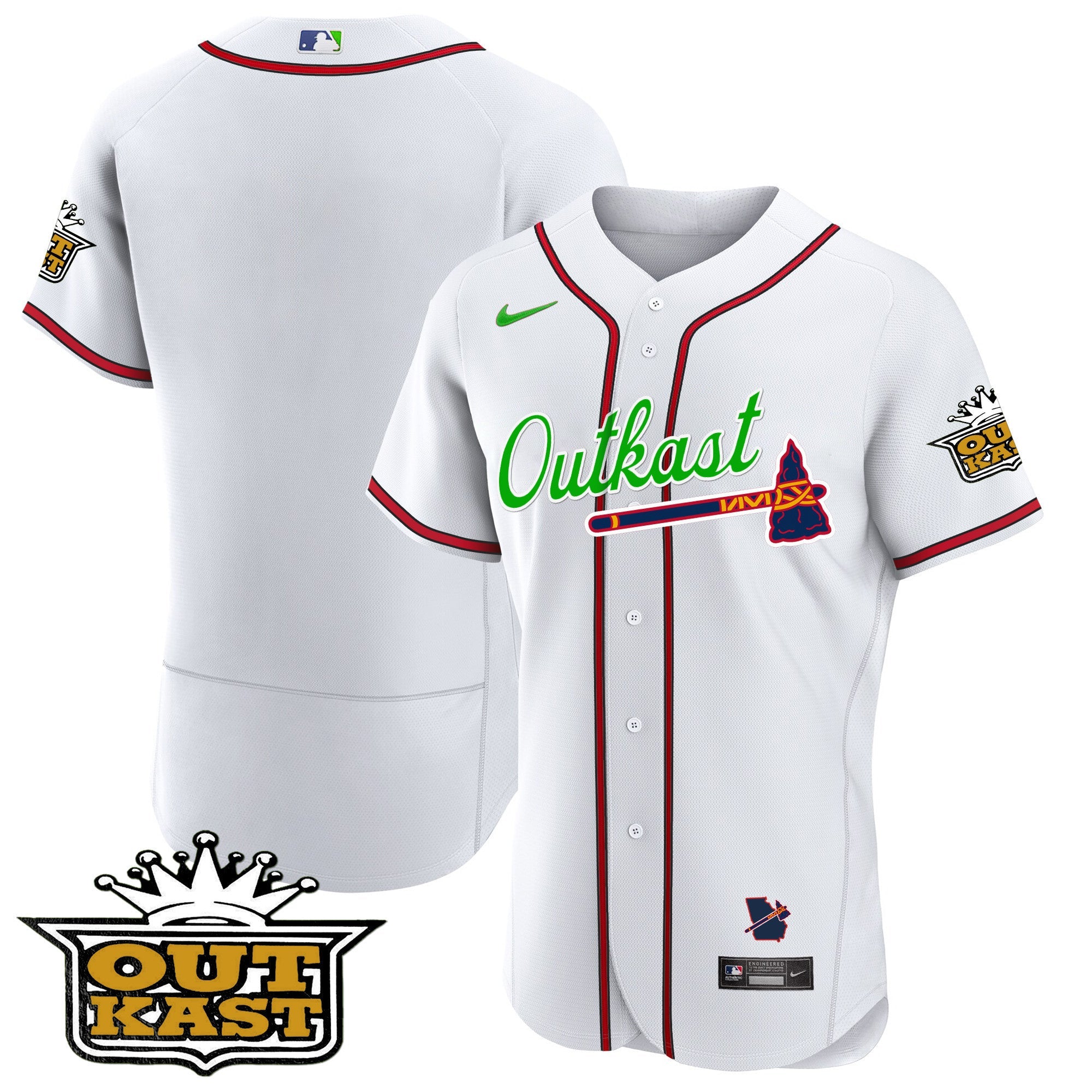 Men’s Atlanta Outkast Flex Base Jersey