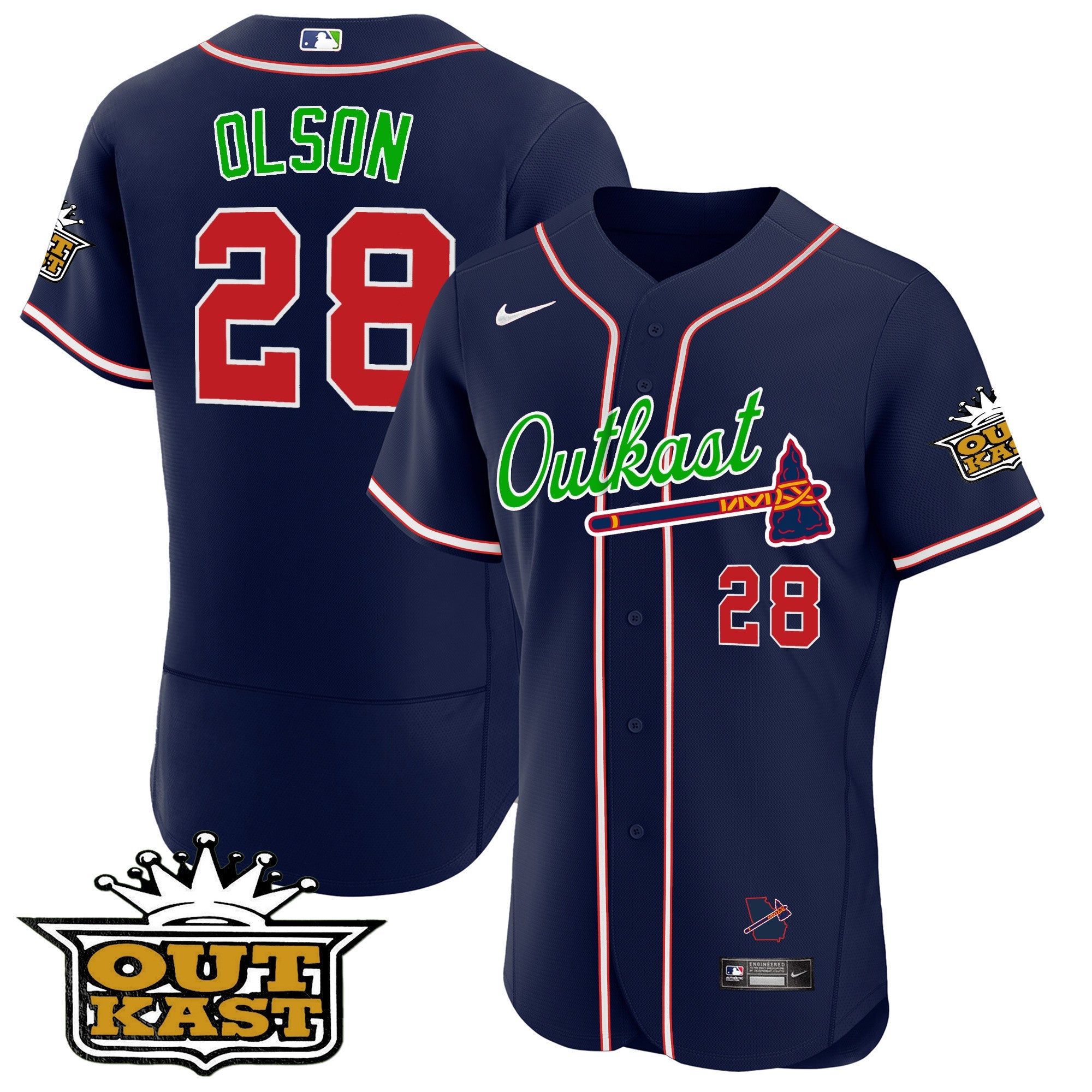 Men’s Atlanta Outkast Flex Base Jersey