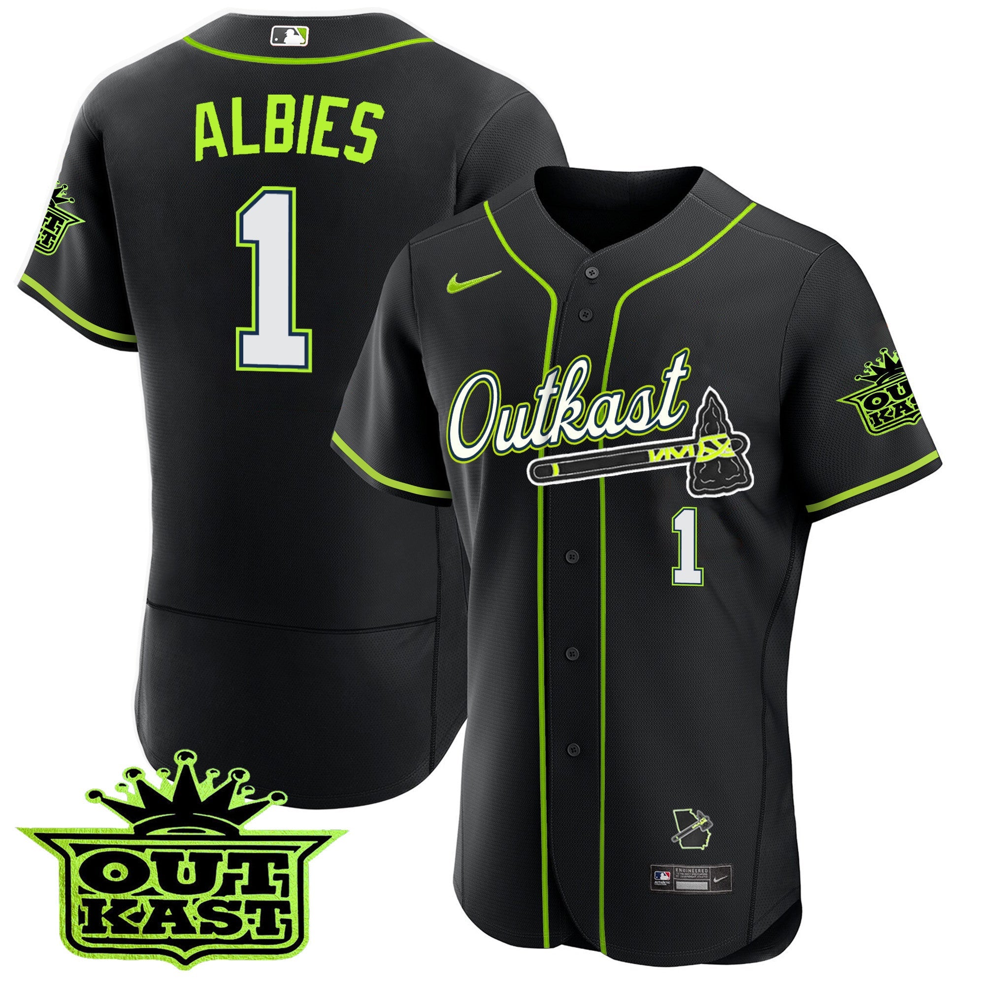 Men’s Atlanta Outkast Flex Base Jersey