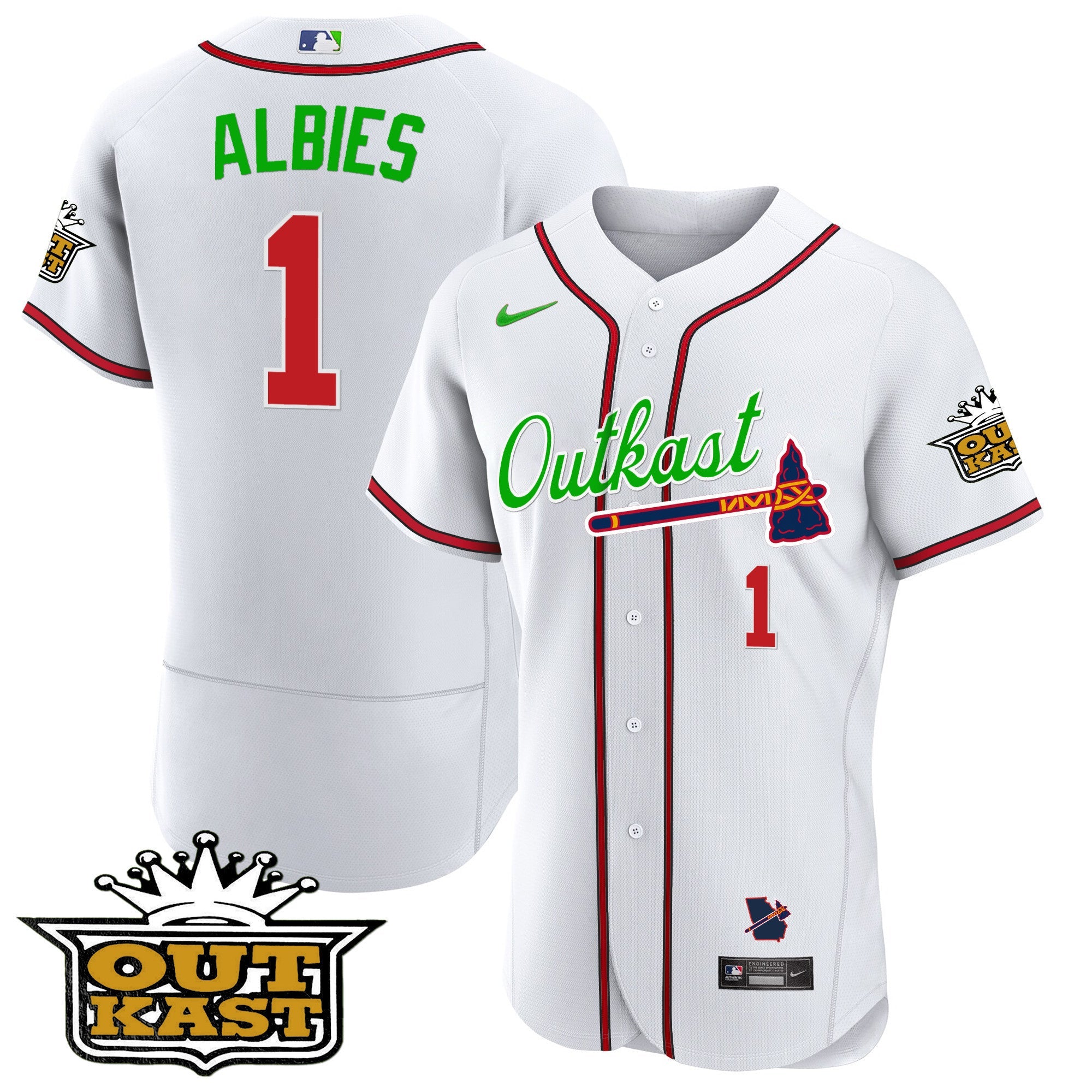 Men’s Atlanta Outkast Flex Base Jersey