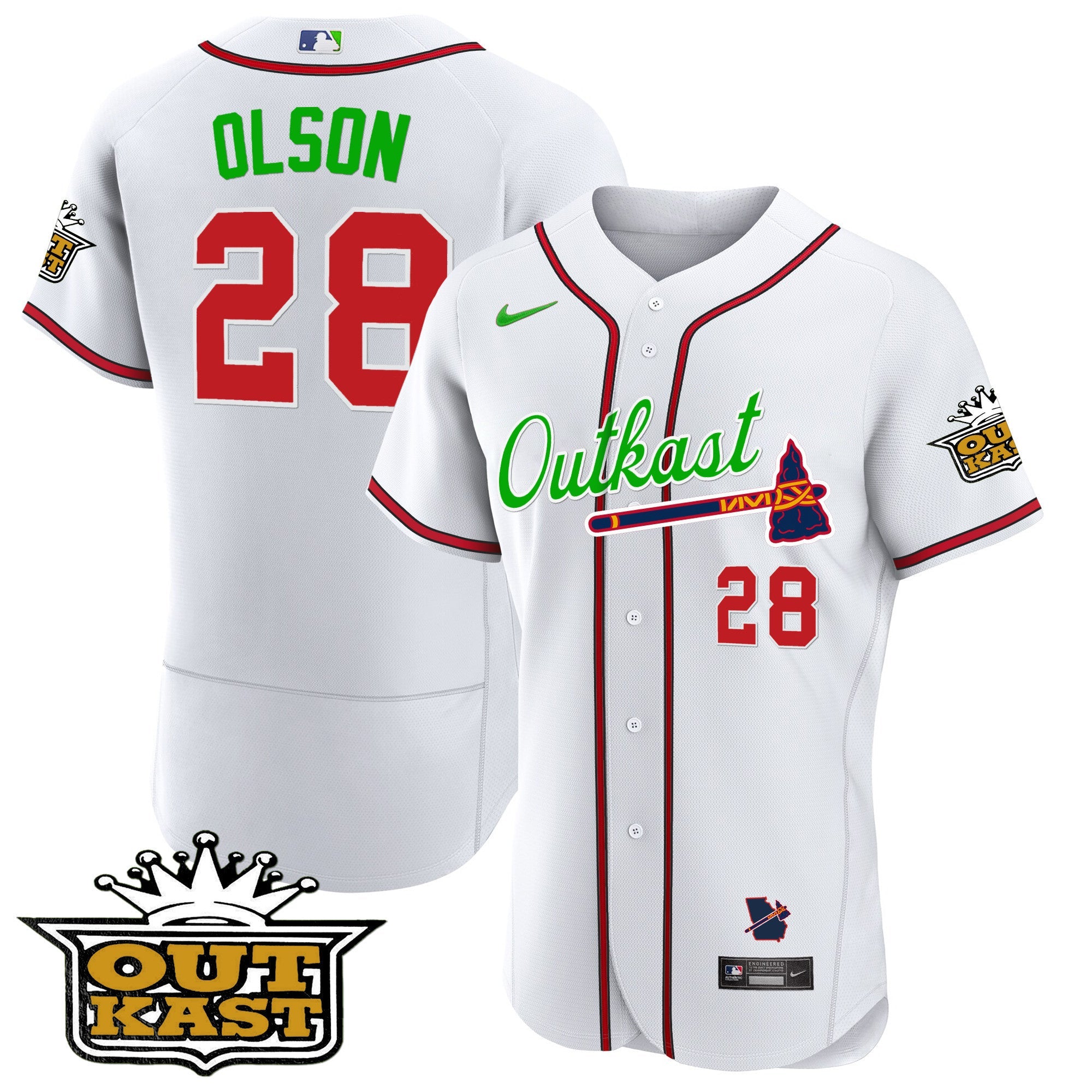 Men’s Atlanta Outkast Flex Base Jersey
