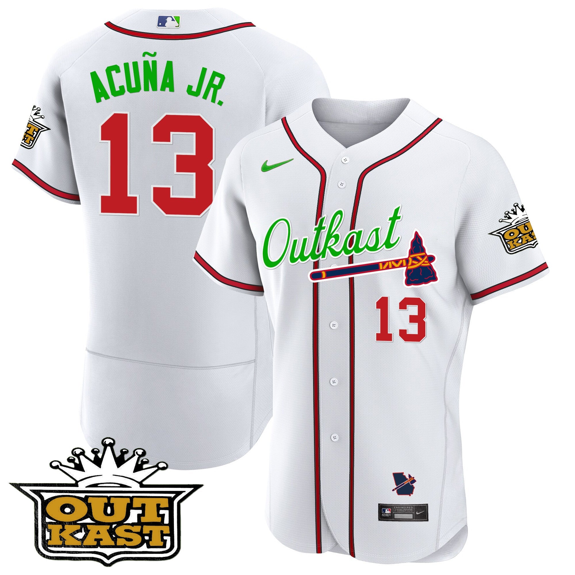 Men’s Atlanta Outkast Flex Base Jersey