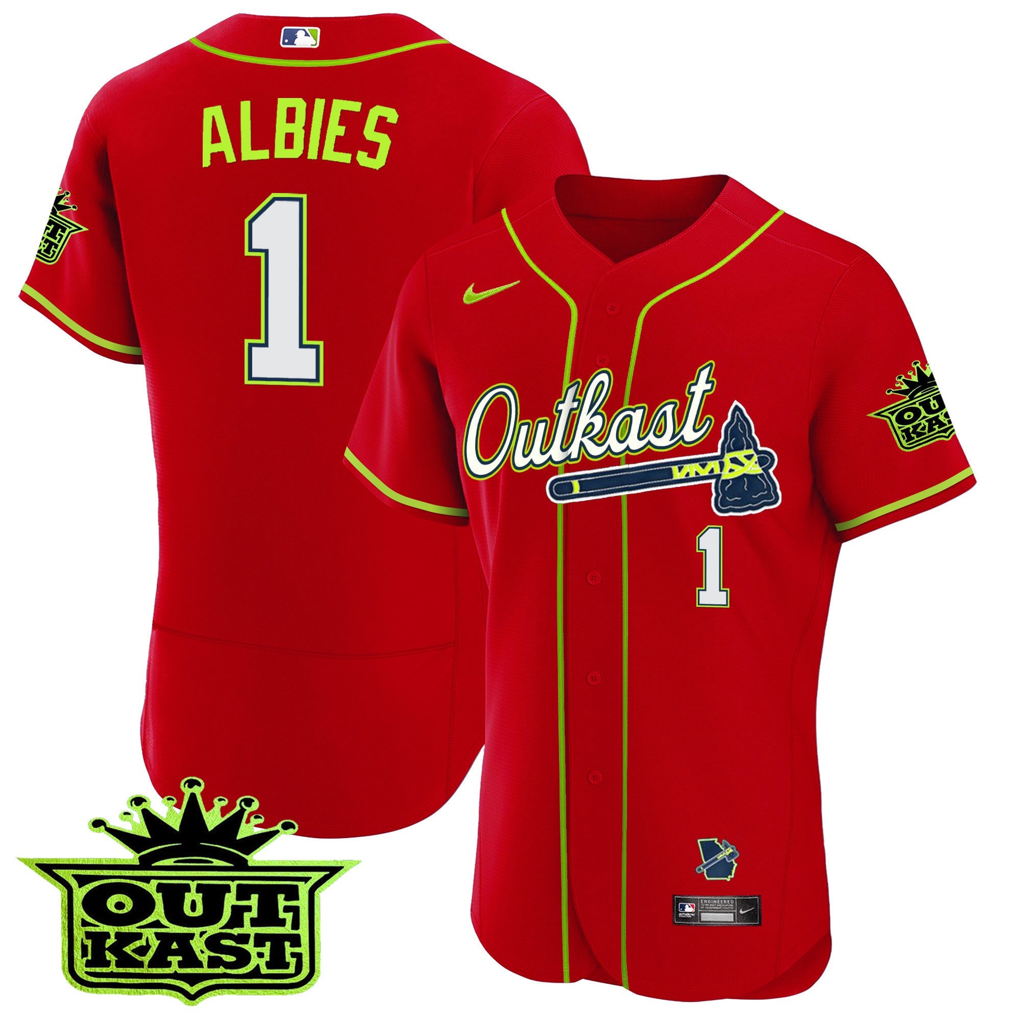Men’s Atlanta Outkast Flex Base Jersey