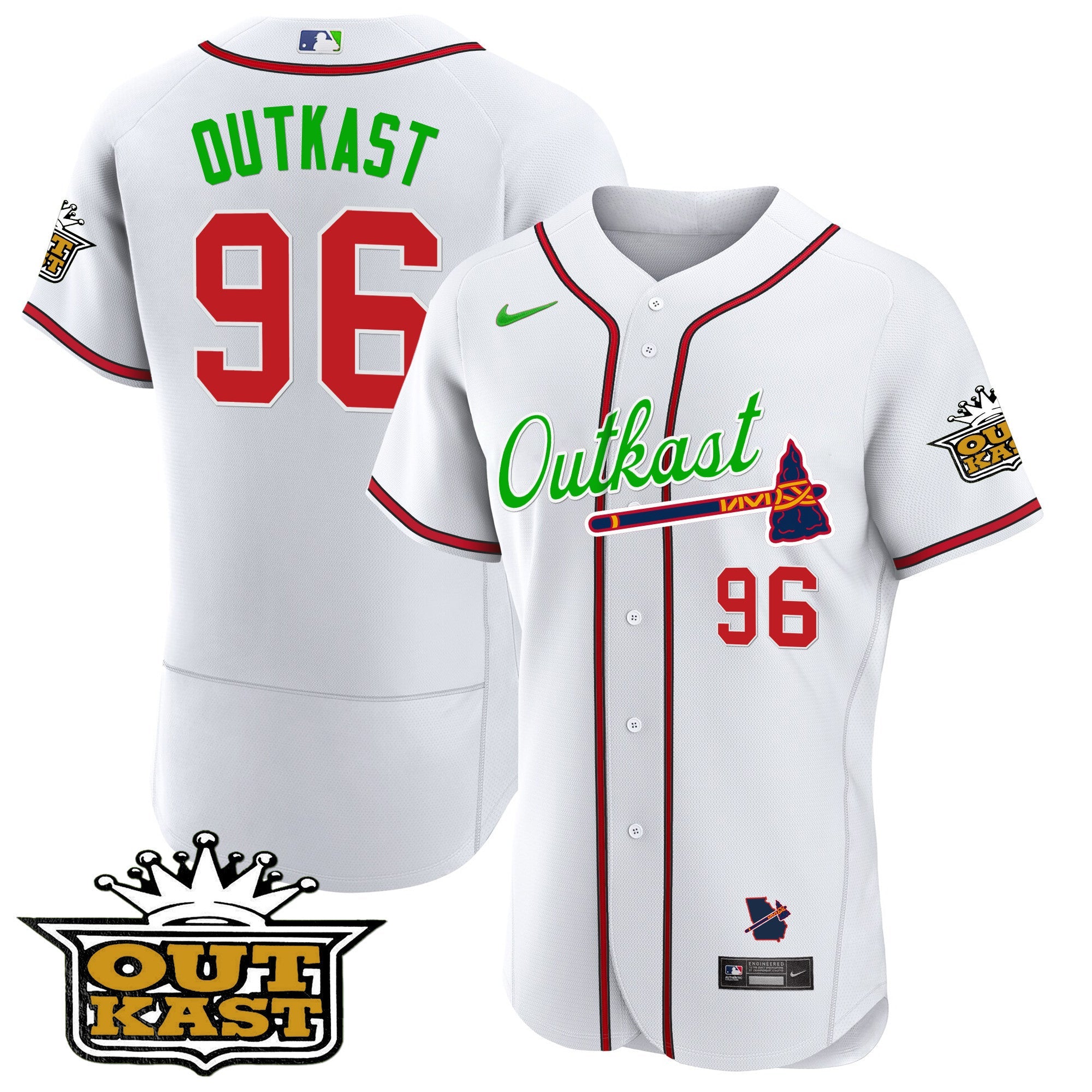 Men’s Atlanta Outkast Flex Base Jersey