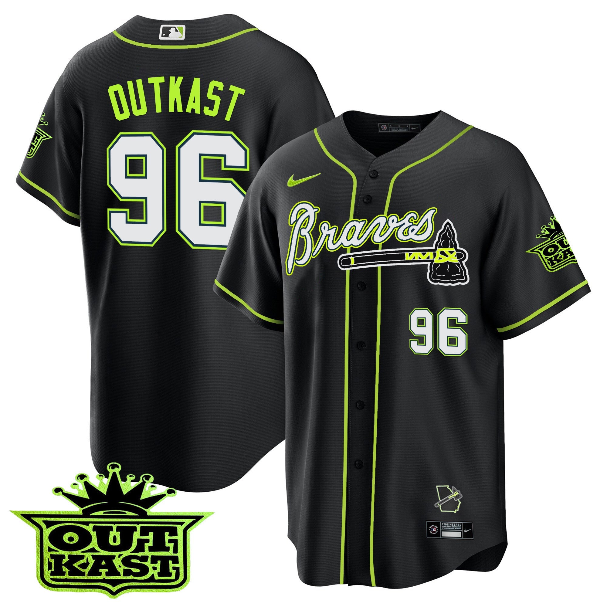 Men’s Atlanta Outkast Cool Base Jersey V2