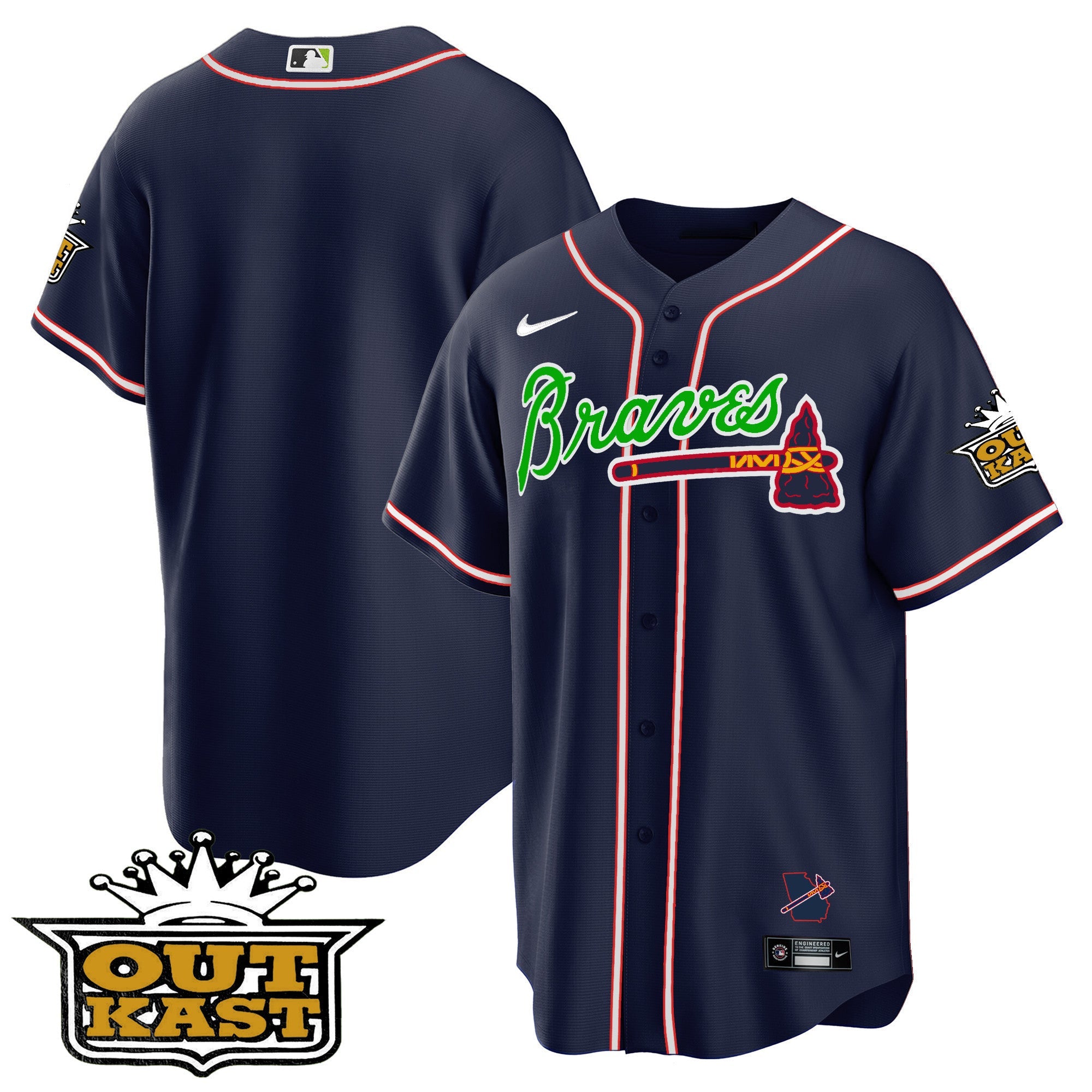 Men’s Atlanta Outkast Cool Base Jersey V2
