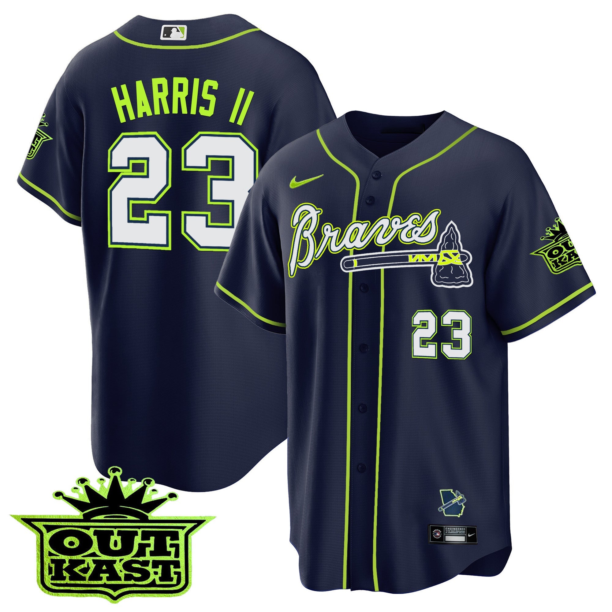 Men’s Atlanta Outkast Cool Base Jersey V2