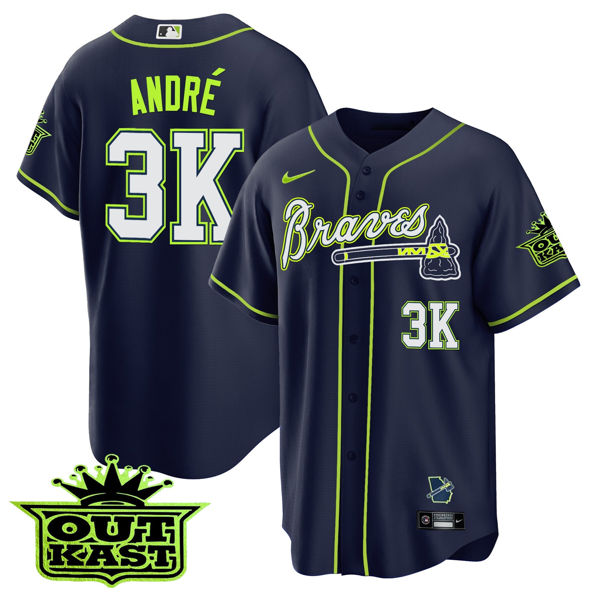 Men’s Atlanta Outkast Cool Base Jersey V2