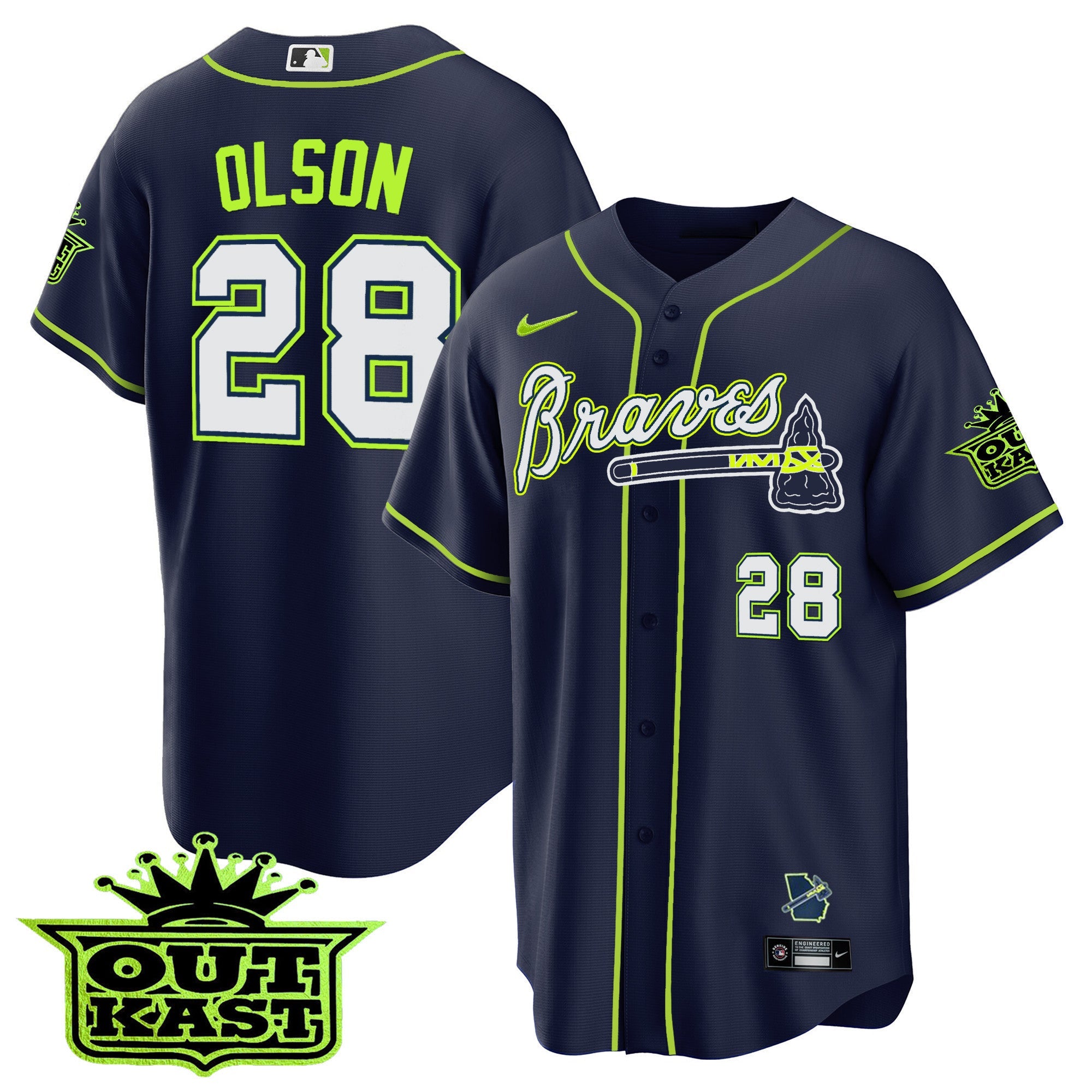 Men’s Atlanta Outkast Cool Base Jersey V2