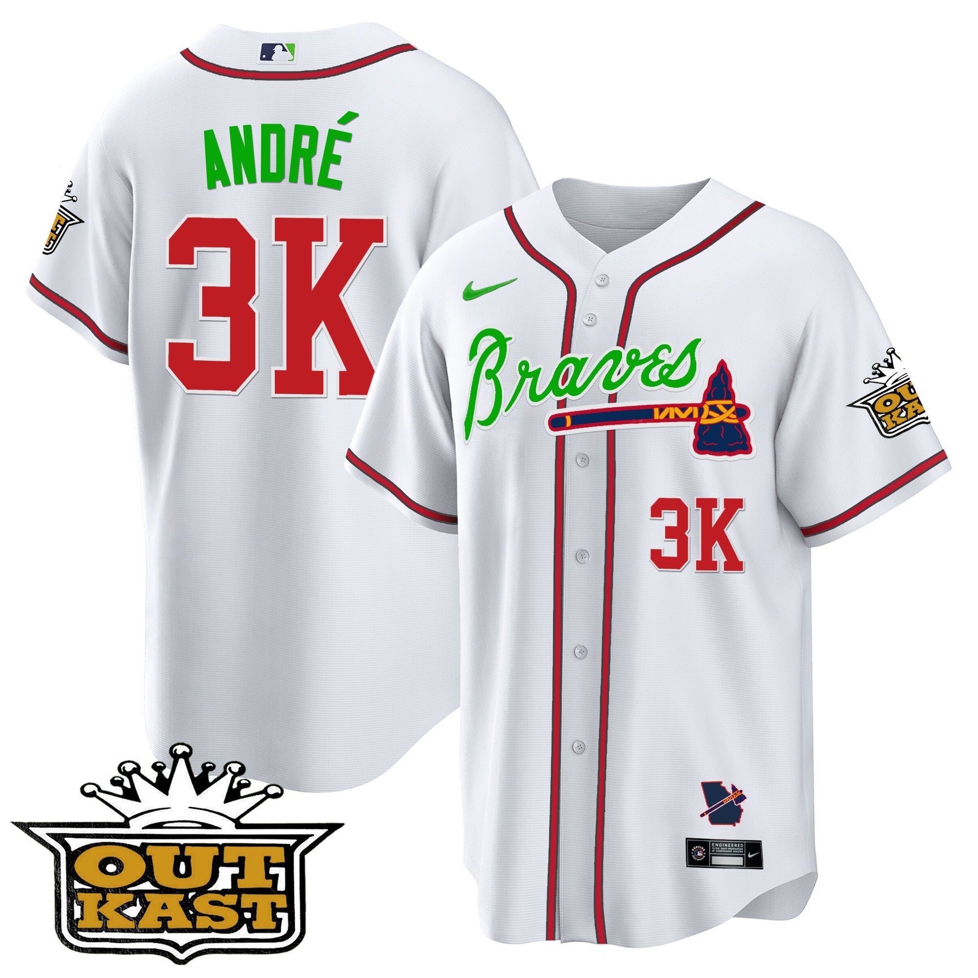 Men’s Atlanta Outkast Cool Base Jersey V2