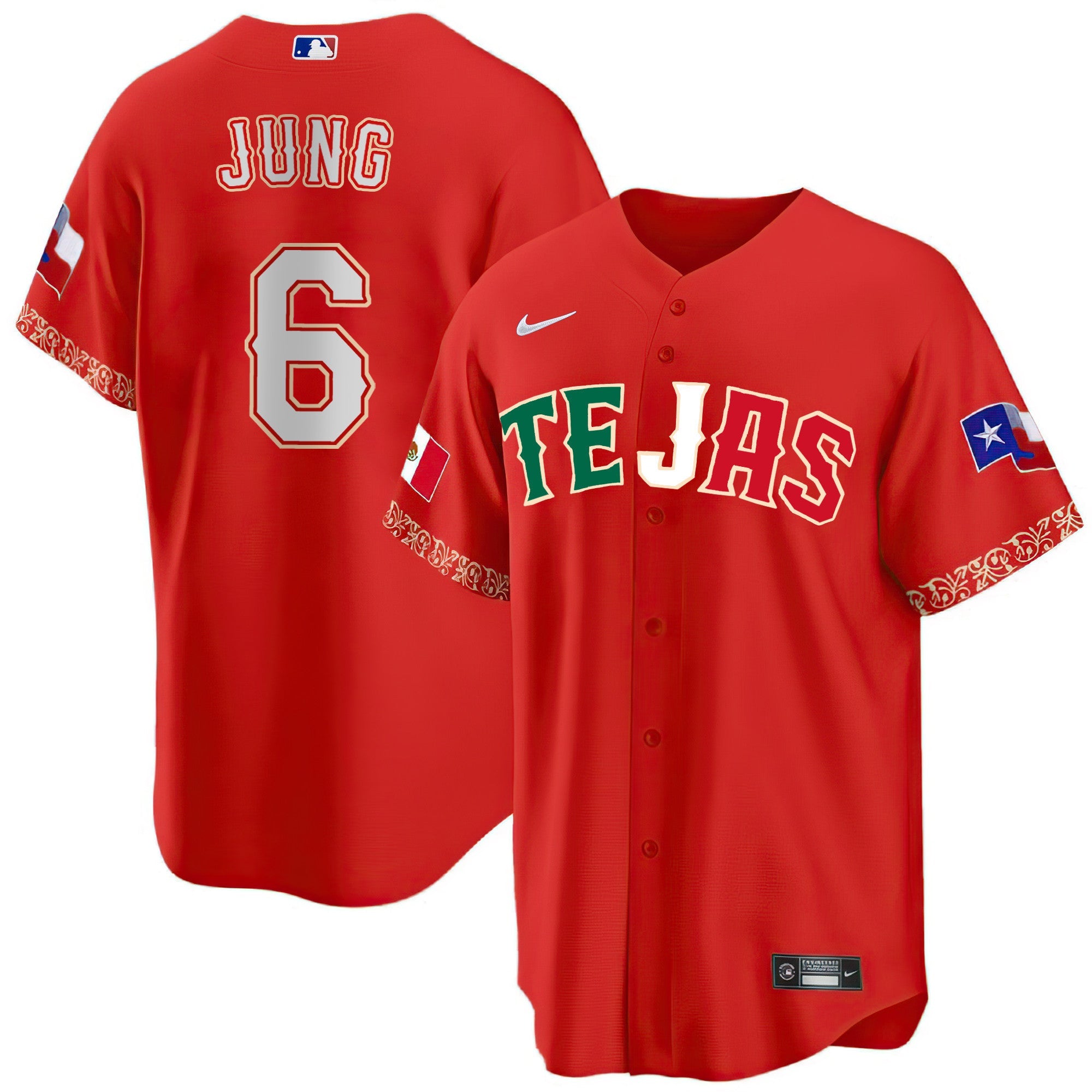 Men’s Texas Mexican Heritage Night Jersey