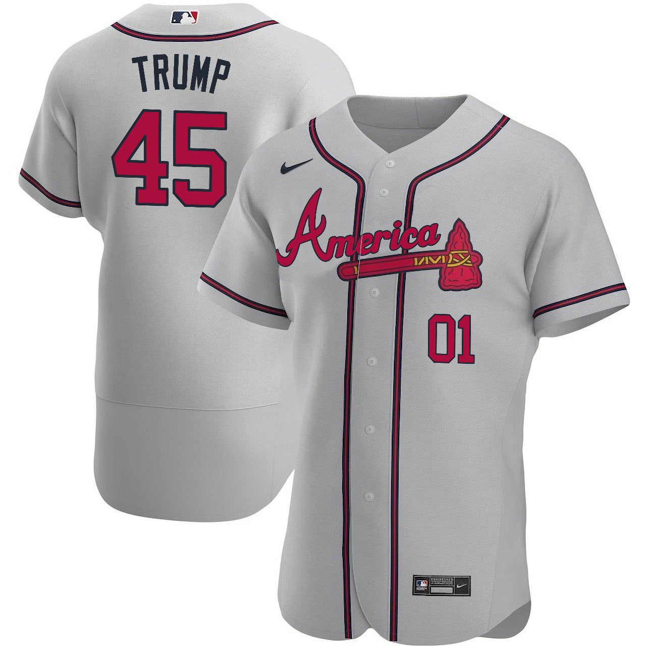 Atlanta America Gray Jersey