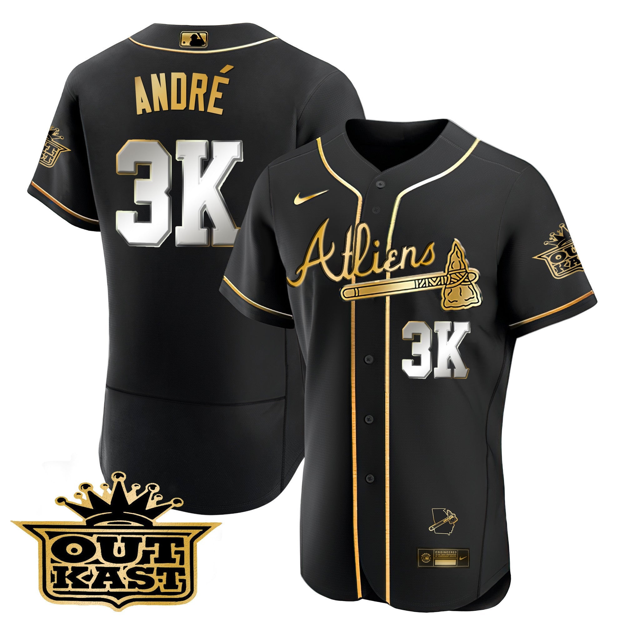 Men’s Atlanta Atliens Flex Base Jersey V2