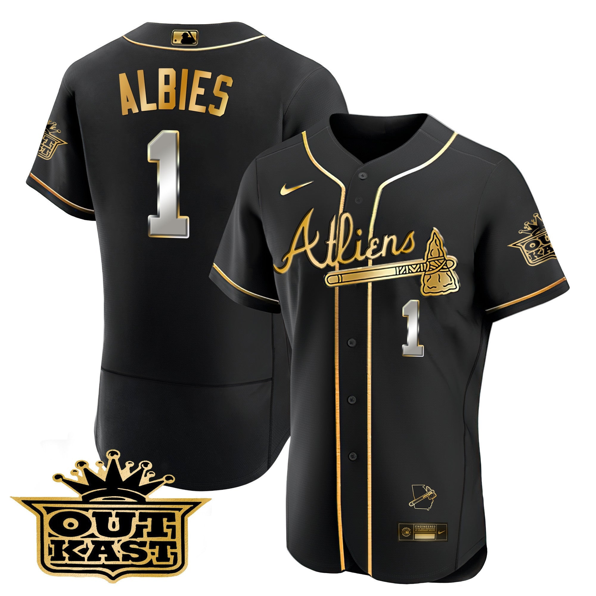 Men’s Atlanta Atliens Flex Base Jersey V2