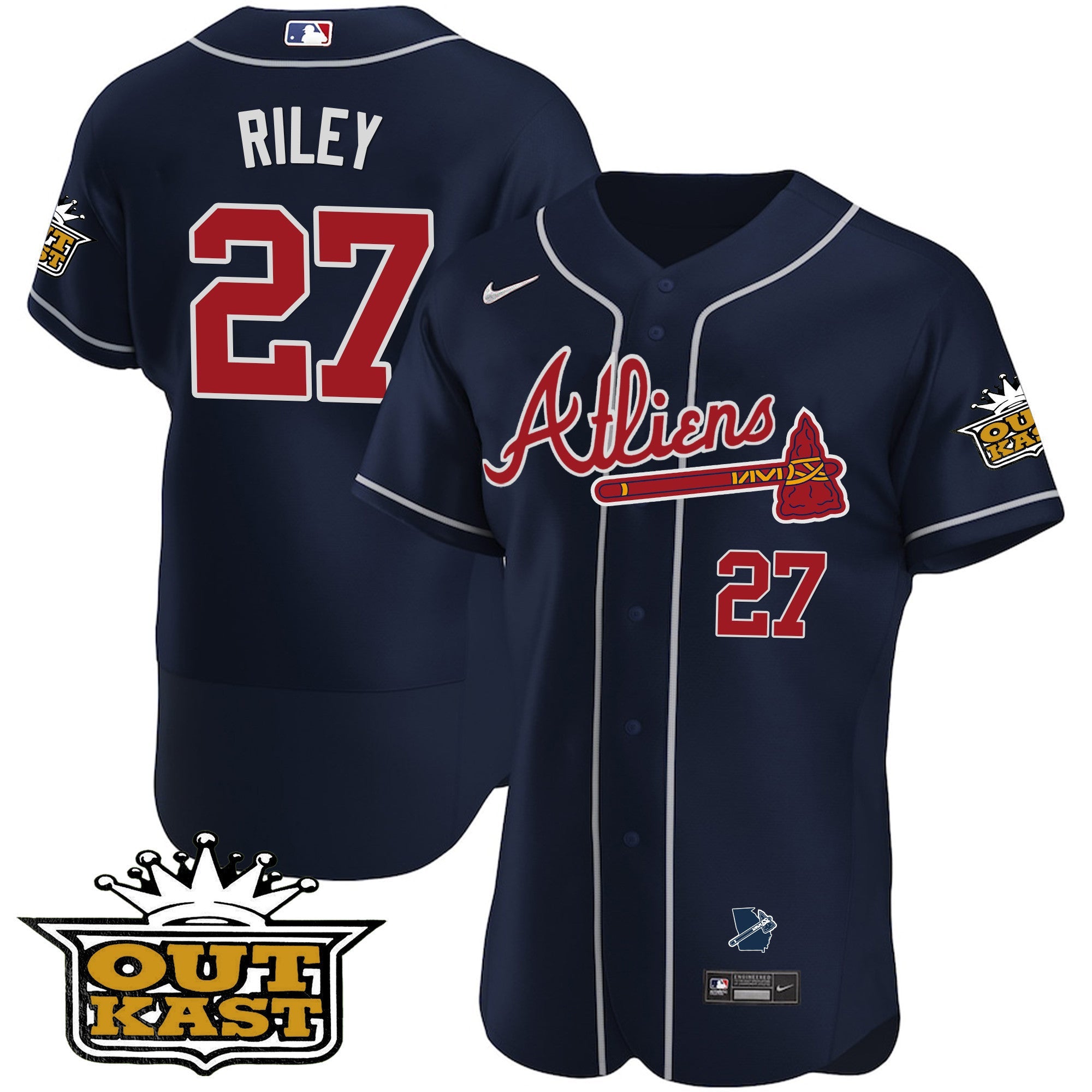 Men’s Atlanta Atliens Flex Base Jersey V2
