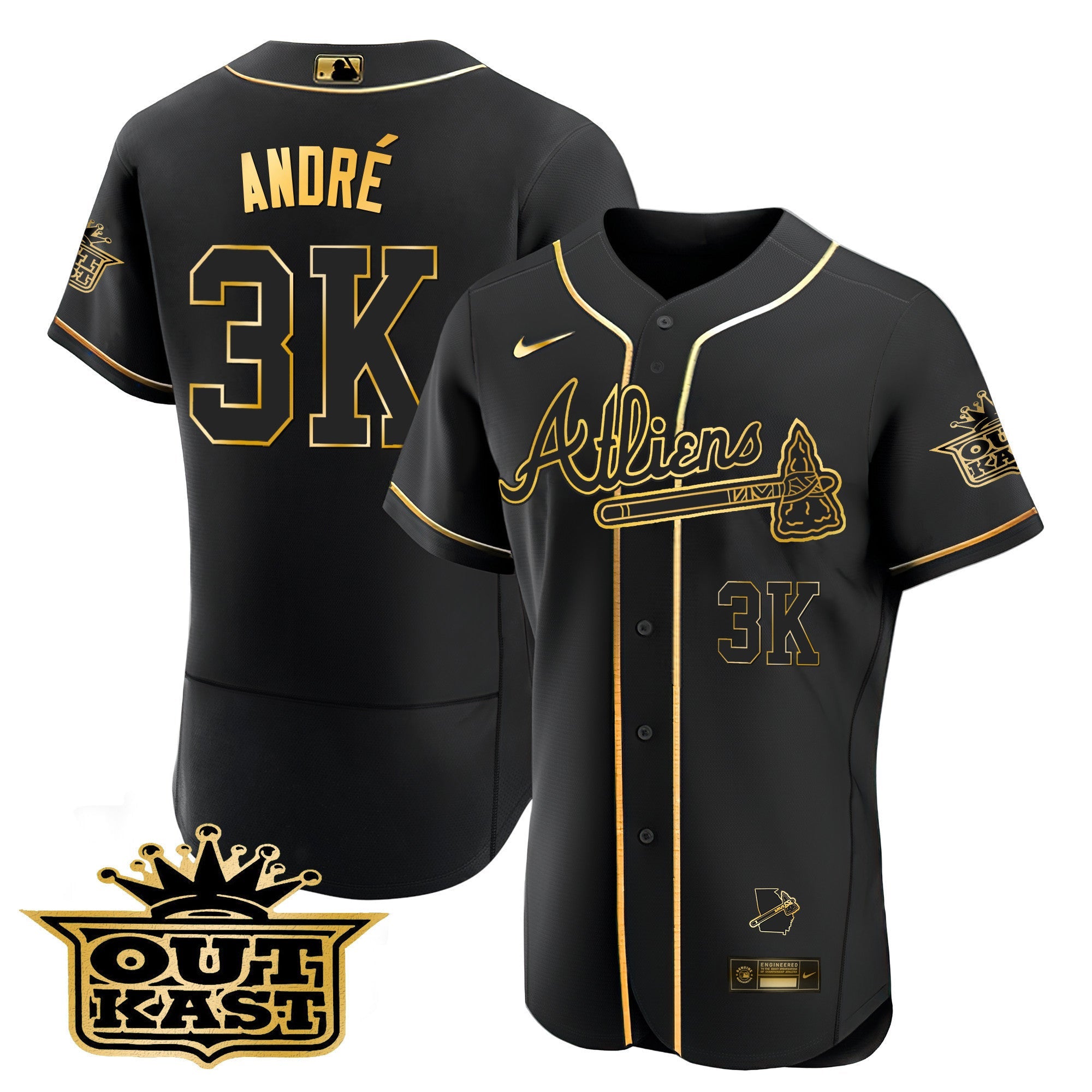 Men’s Atlanta Atliens Flex Base Jersey V2