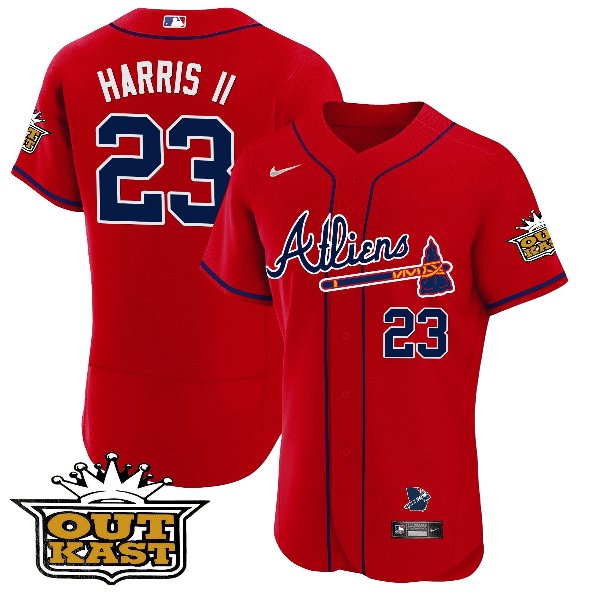 Men’s Atlanta Atliens Flex Base Jersey V2