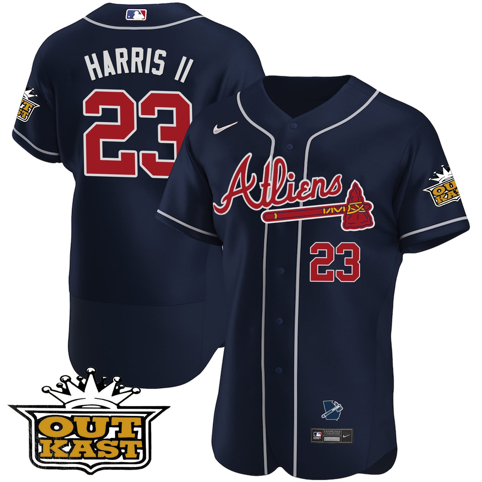 Men’s Atlanta Atliens Flex Base Jersey V2